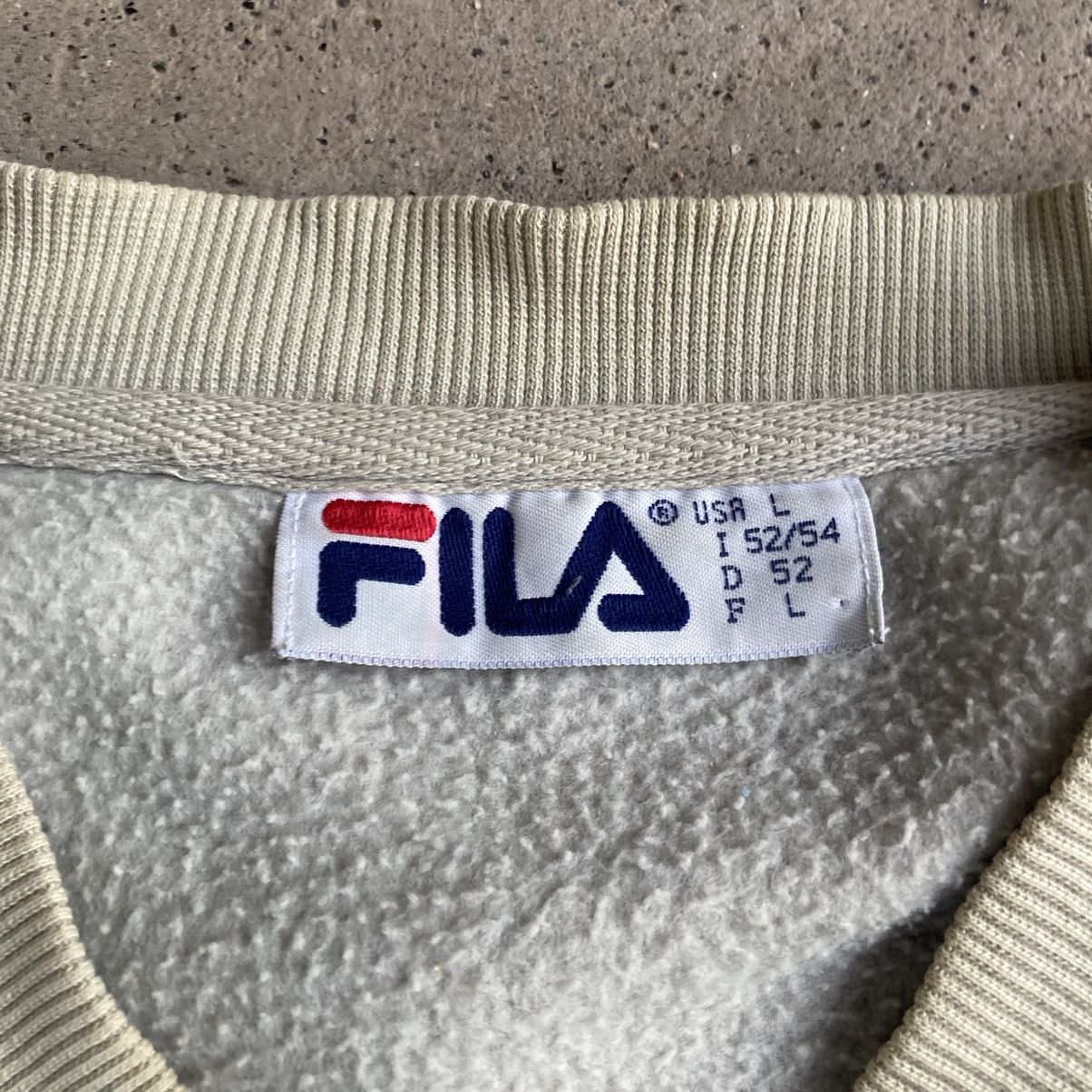 Fila × Vintage Vintage fleece sweatshirt FILA Oversize fit Size US L / EU 52-54 / 3 - 3 Thumbnail