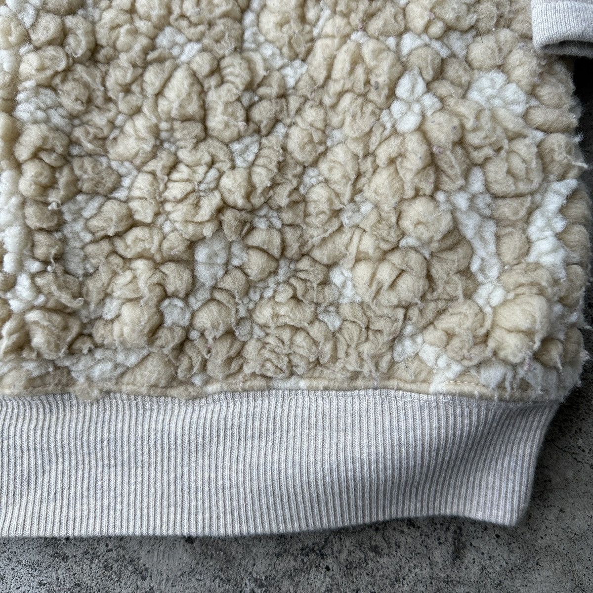 Kapital Kapital Ss 2011 F/W Boa cross Fleecy cropped sweatshirt Size US S / EU 44-46 / 1 - 6 Thumbnail