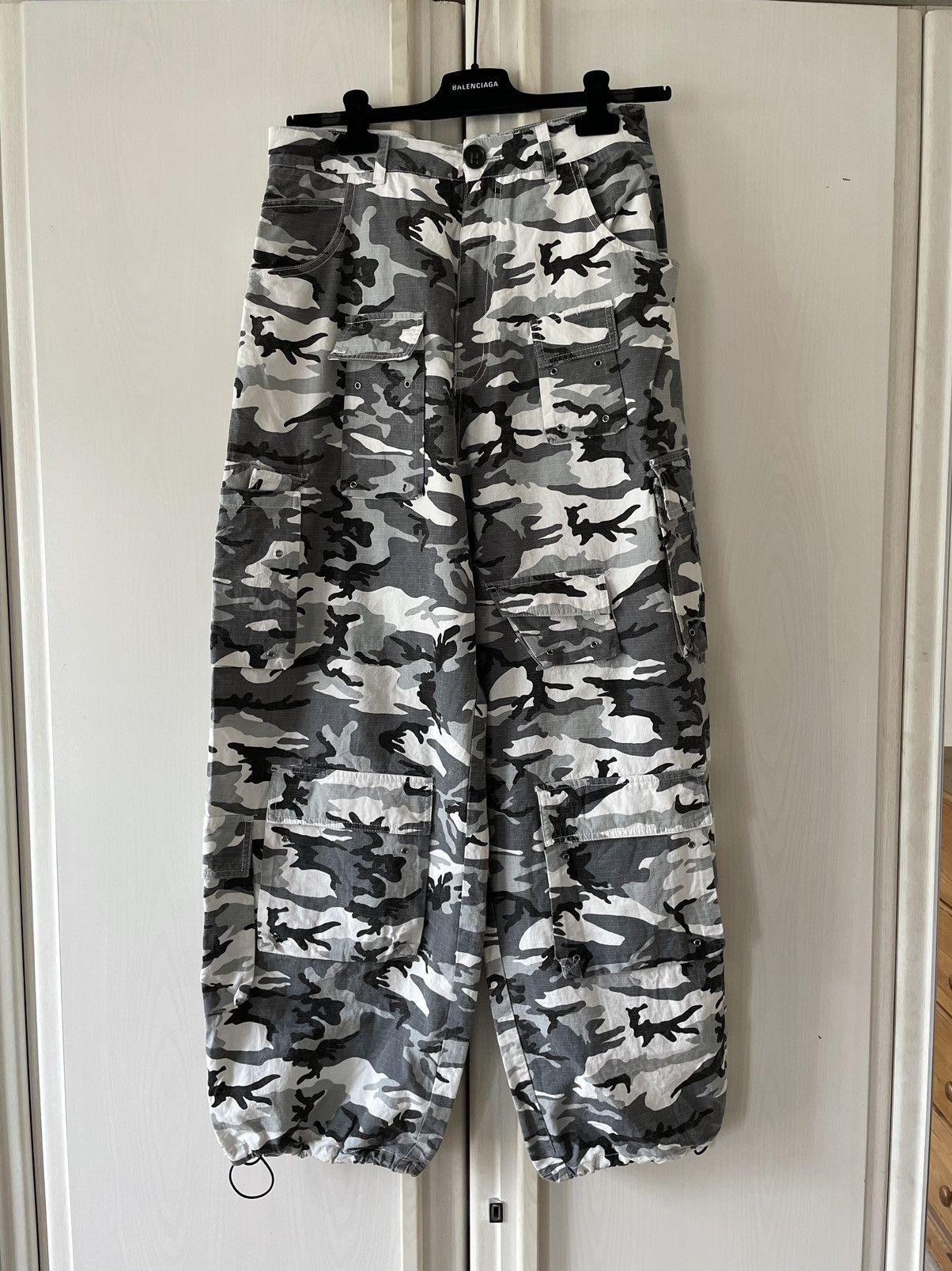 Asspizza × Streetwear Haunted Starbucks Camo Multi Pocket Cargo 