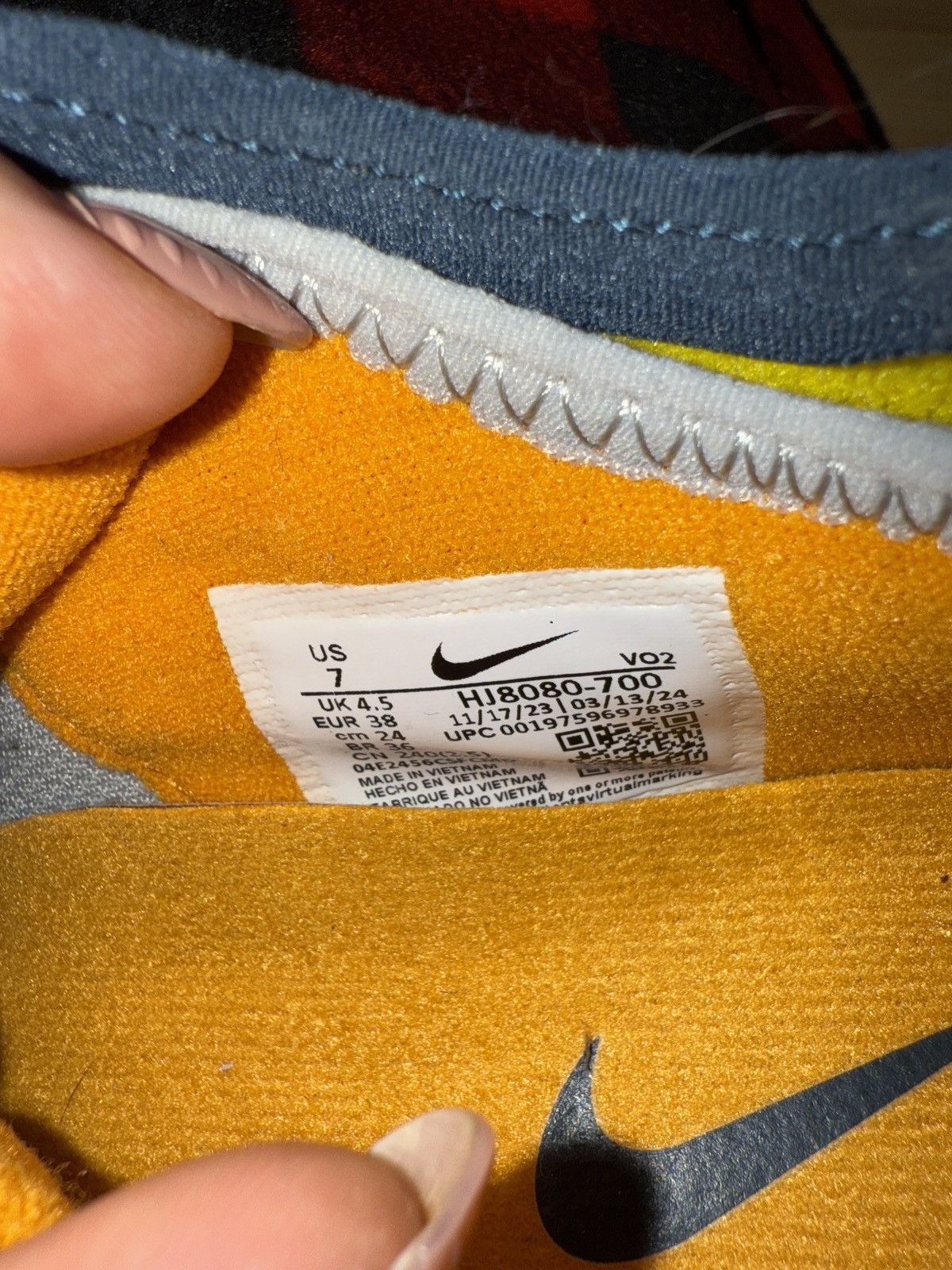 Nike Nike SNDR - Yelllow - Orange Size US 5.5 / EU 38 - 7 Thumbnail