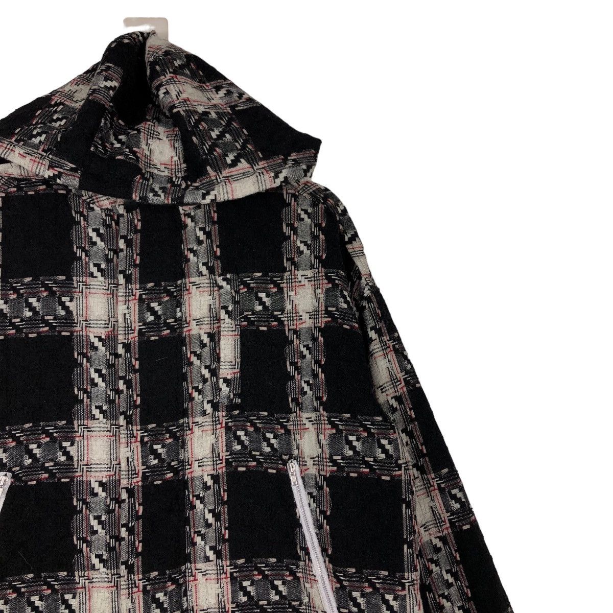Japanese Brand 📌VINTAGE BIKER JACKET KBF JAPAN TARTAN DESIGN CHECK Size US M / EU 48-50 / 2 - 8 Thumbnail