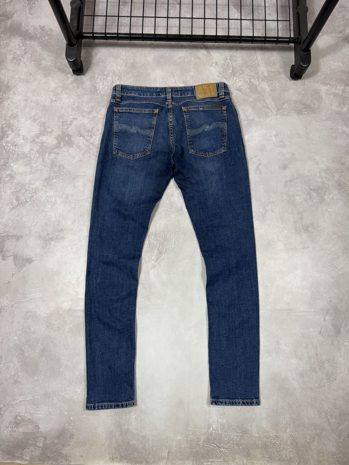 Nudie Jeans Nidie Jeans Skini Lin Distressed Pants Size US 32 / EU 48 - 1 Thumbnail