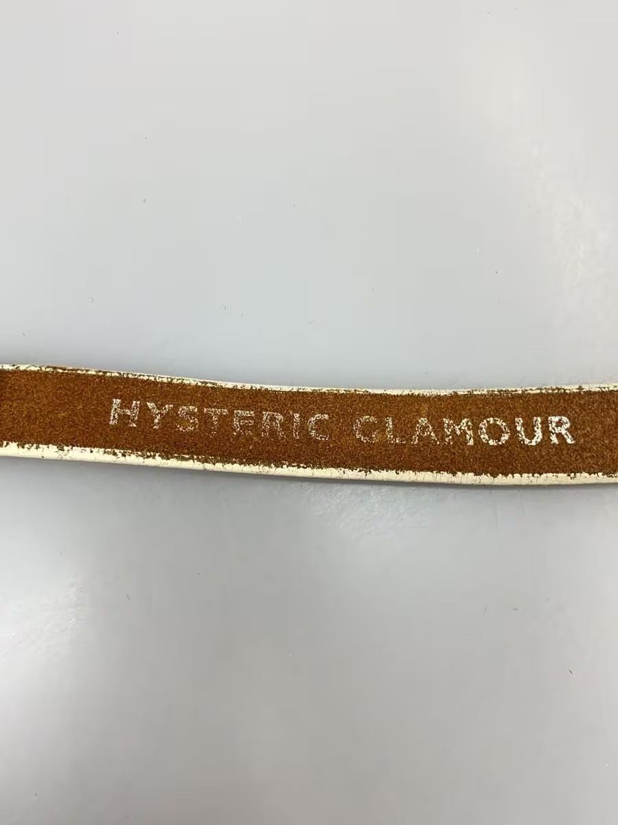 Hysteric Glamour Hysteric Logo Buckle Leather Belt Size ONE SIZE - 6 Thumbnail