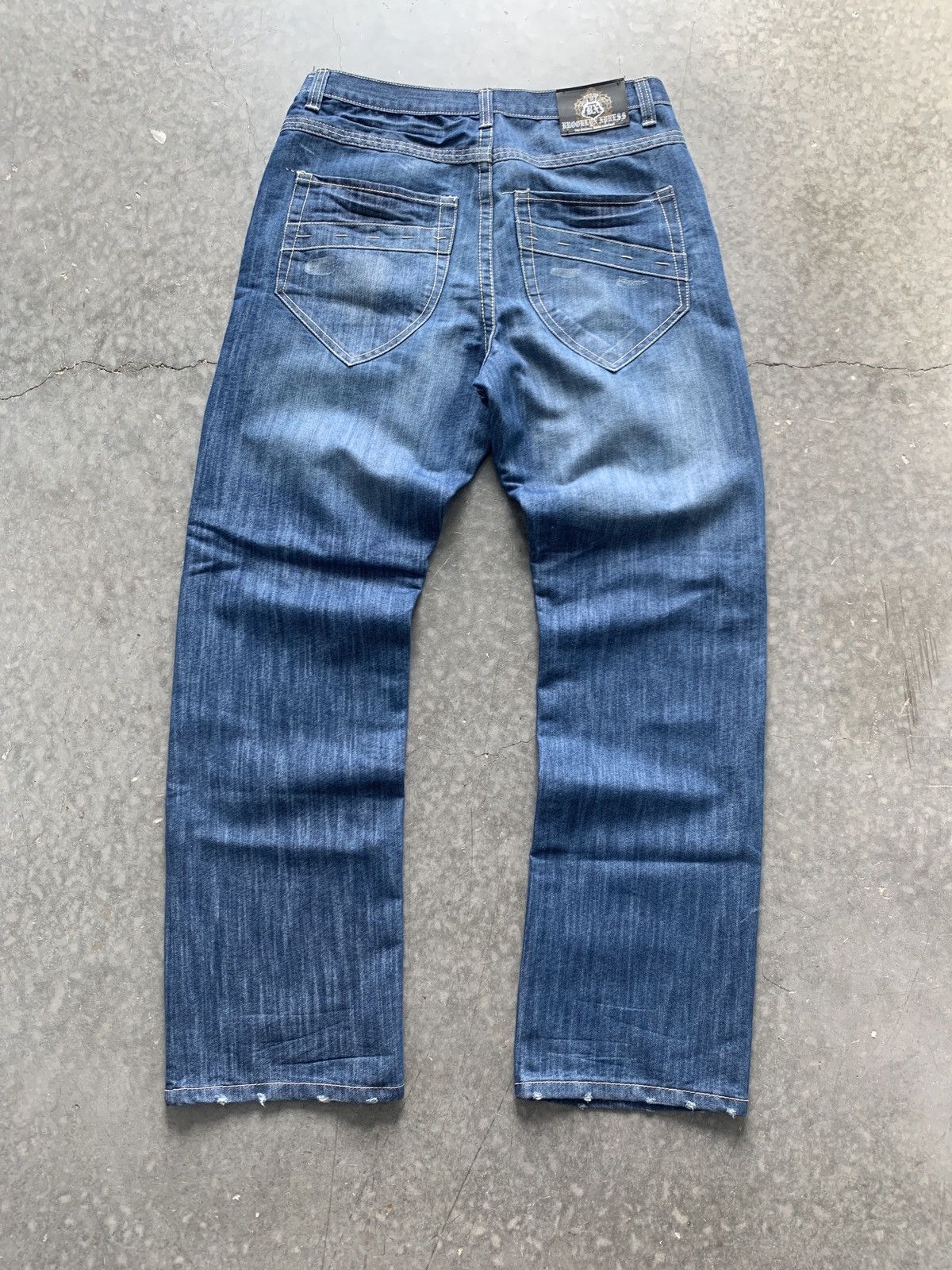 JNCO × Southpole × Vintage Vintage Y2K Brooklyn Xpress Baggy Jeans Size US 36 / EU 52 - 6 Thumbnail