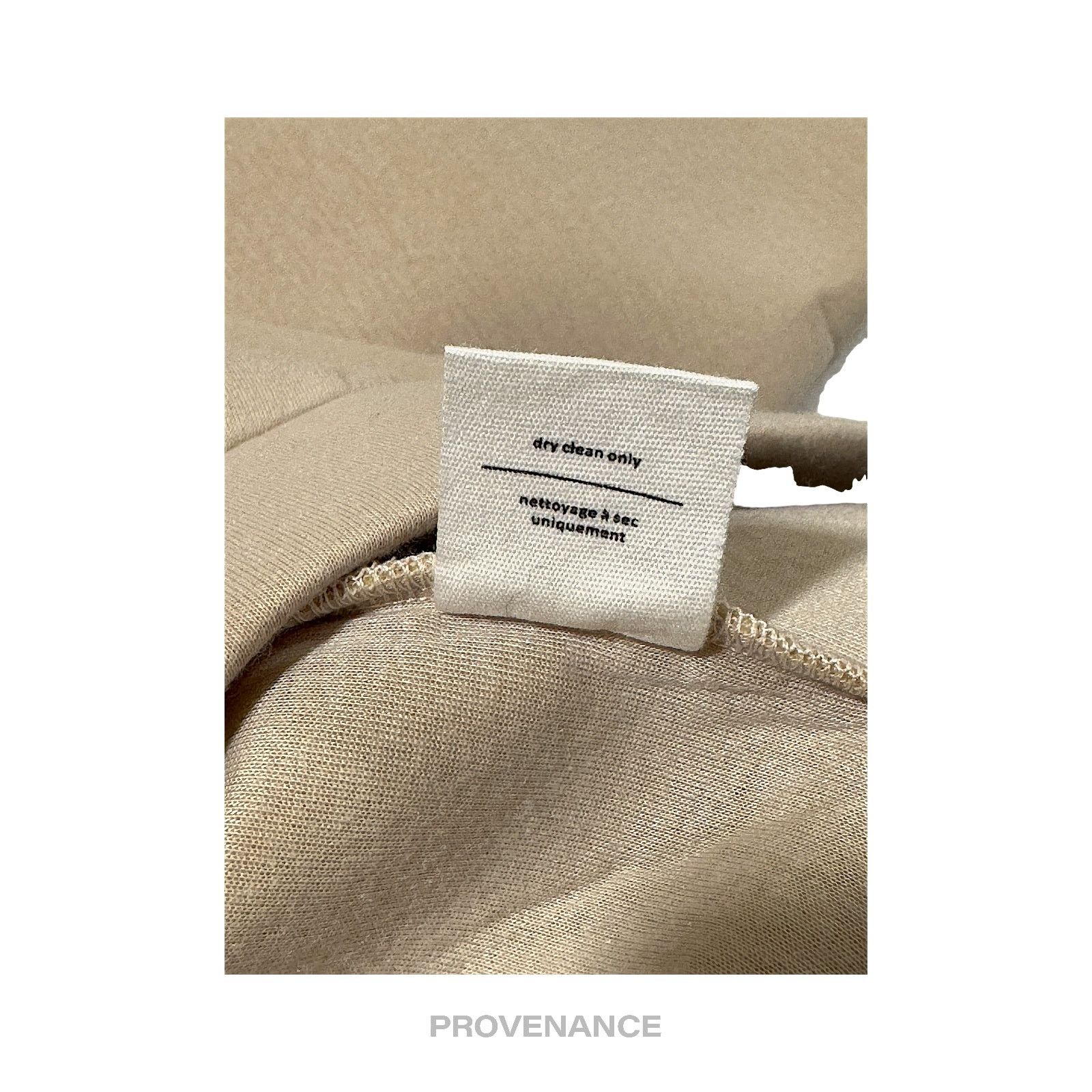 Oak + Fort 🔴 OAK + FORT Structured Bomber Jacket - Beige S Size US S / EU 44-46 / 1 - 7 Thumbnail