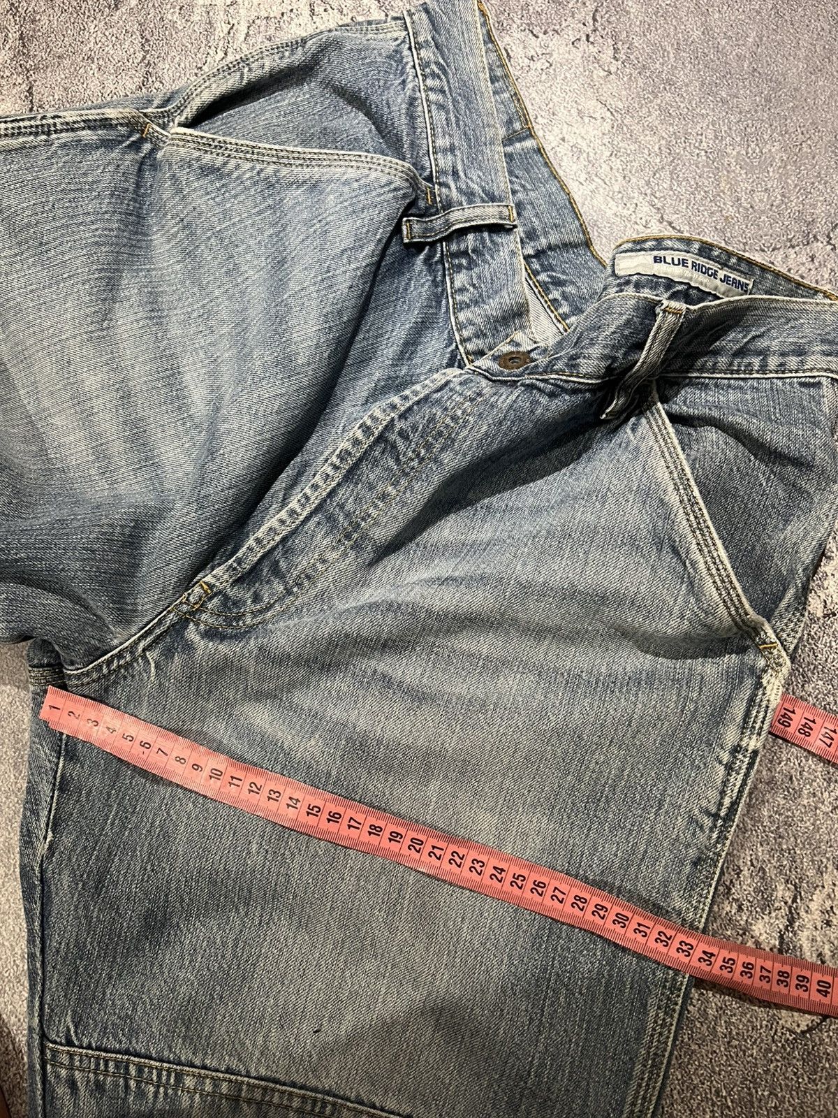 Vintage Washed Vintage Workwear Carpenter Jean Retro Style 90s Size US 35 - 13 Thumbnail