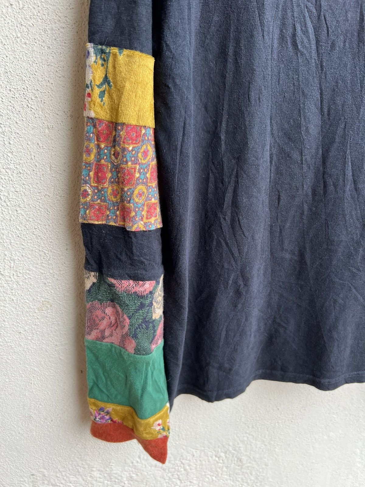 Kapital Kapital Japan Patchwork Long Sleeves t shirt Size US M / EU 48-50 / 2 - 10 Thumbnail