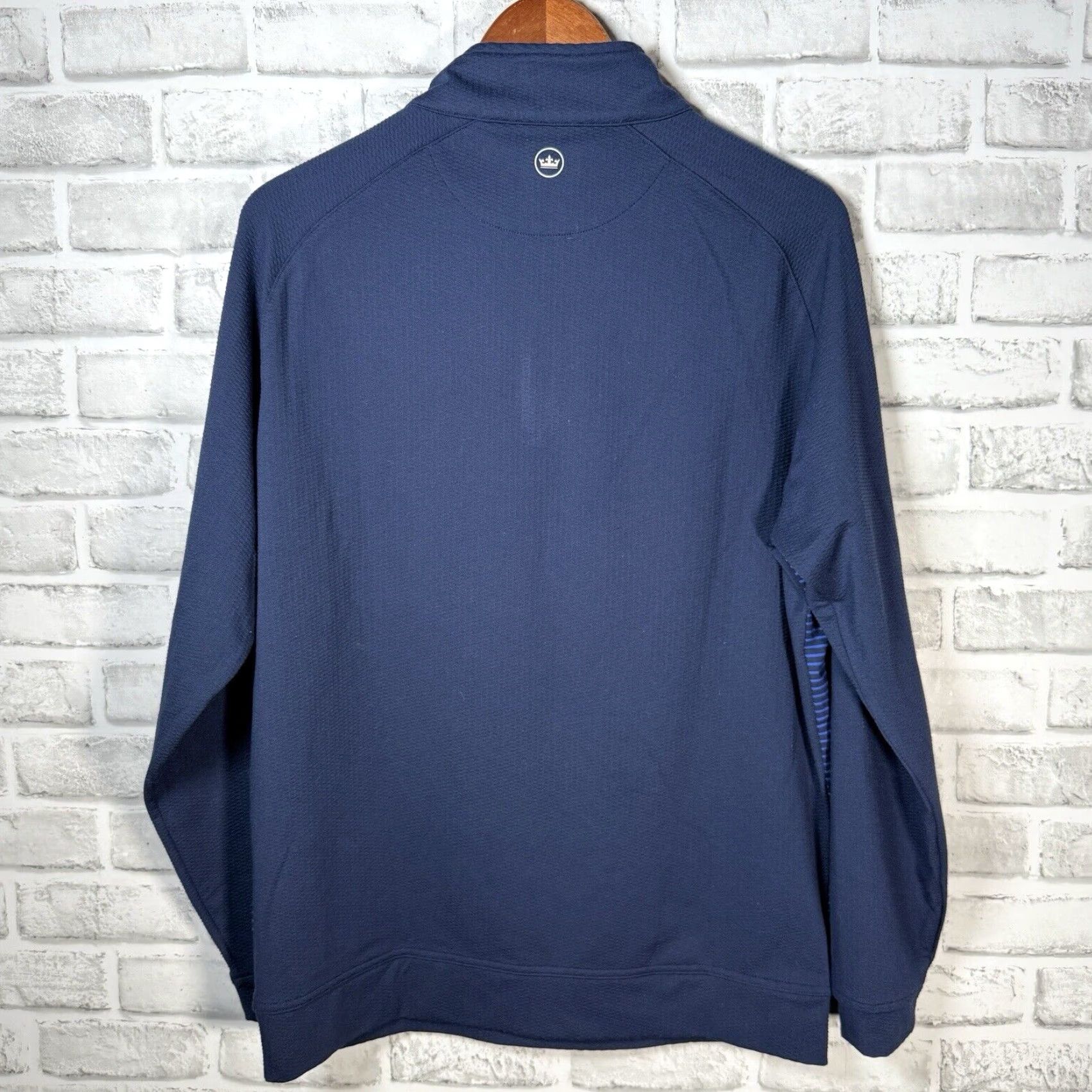 Peter Millar Peter Millar Blue Half-Zip Athletic Jacket Mens Size M Size US M / EU 48-50 / 2 - 5 Thumbnail