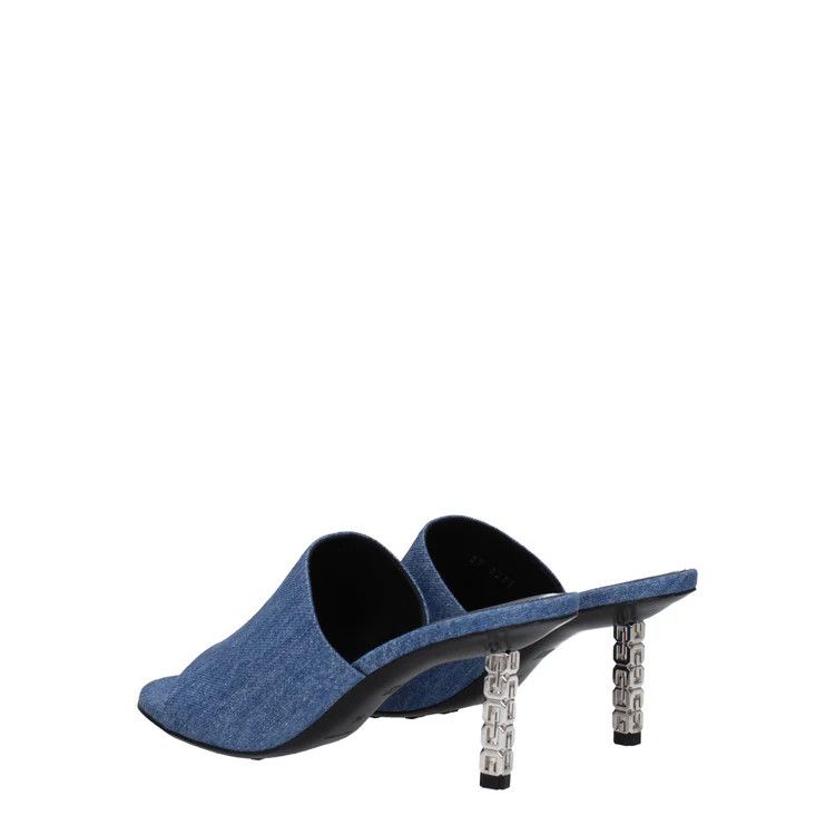 Givenchy ob1o1e1124 Fabric Sandals in Blue Size US 10 / IT 40 - 4 Thumbnail