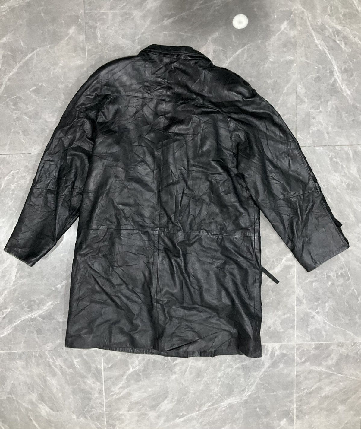 Giovanni Valentino Vintage Giovanni Valentino Italy Leather Jacket Size US L / EU 52-54 / 3 - 3 Thumbnail