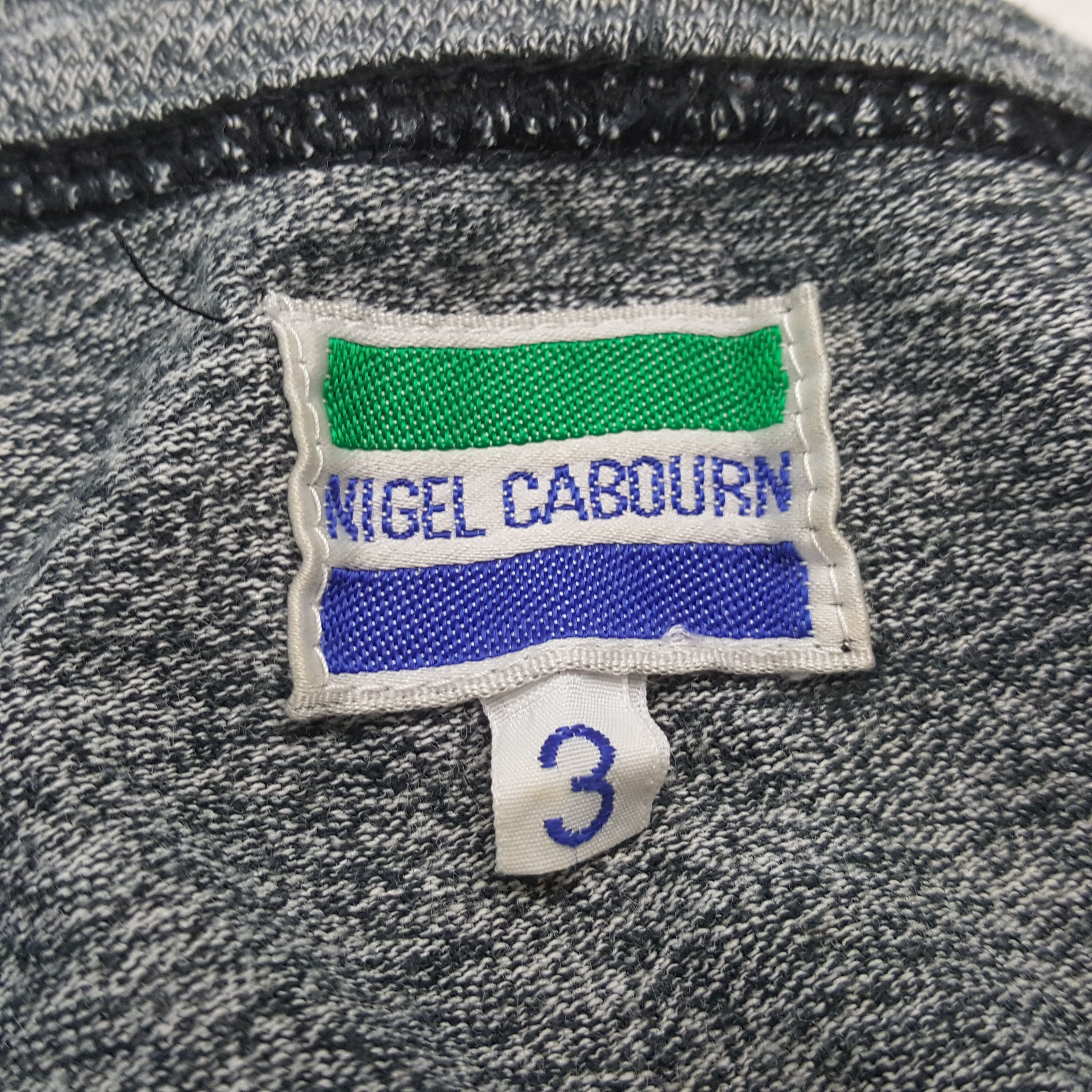 Nigel Cabourn × Vintage Vintage NIGEL CABOURN Fashion Brand T-shirt C285N47 Size US XL / EU 56 / 4 - 5 Thumbnail