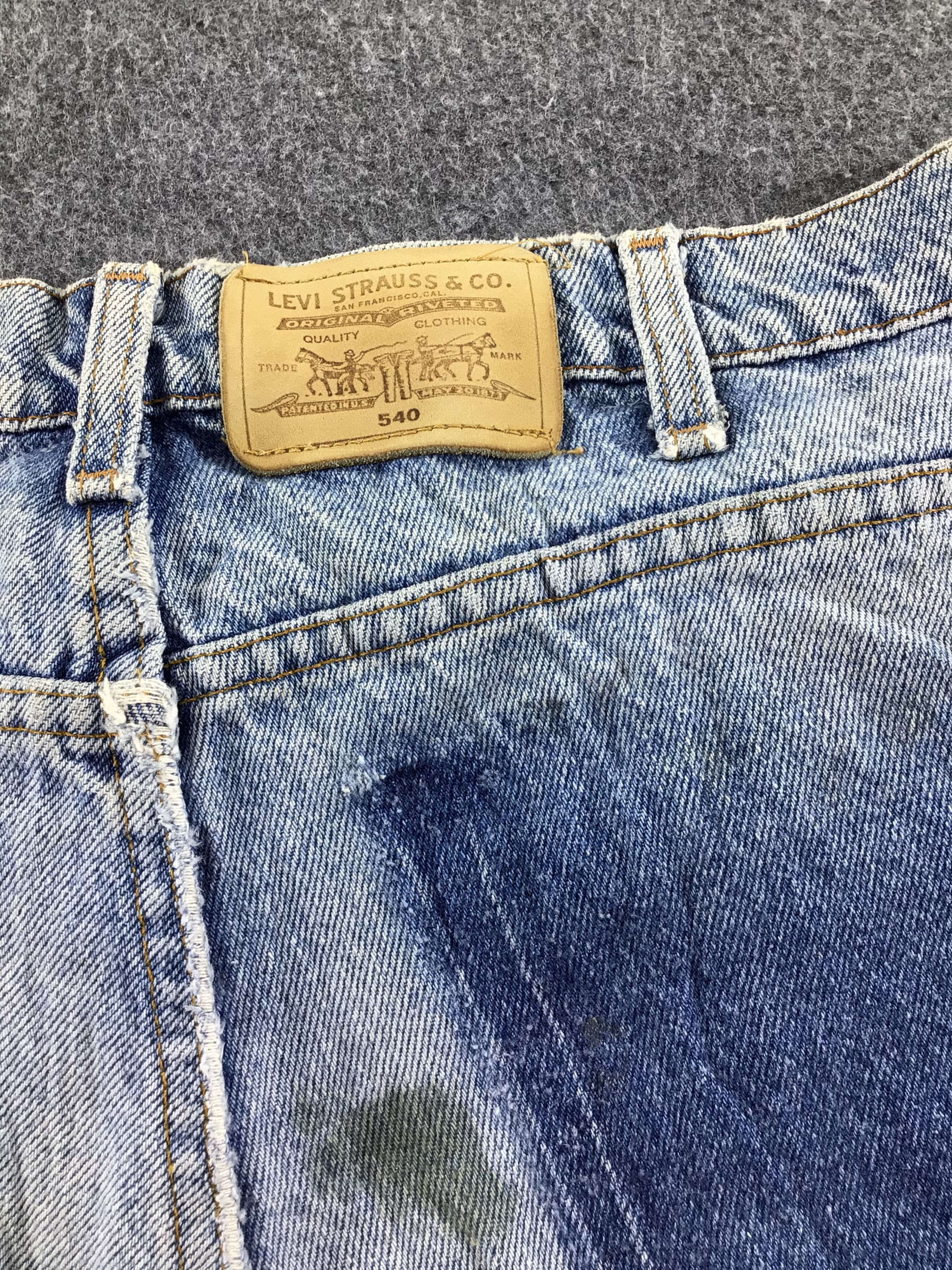 Levi's Vintage Levis 540 Jeans Dirty Distressed Denim -J525 Size US 36 / EU 52 - 5 Thumbnail