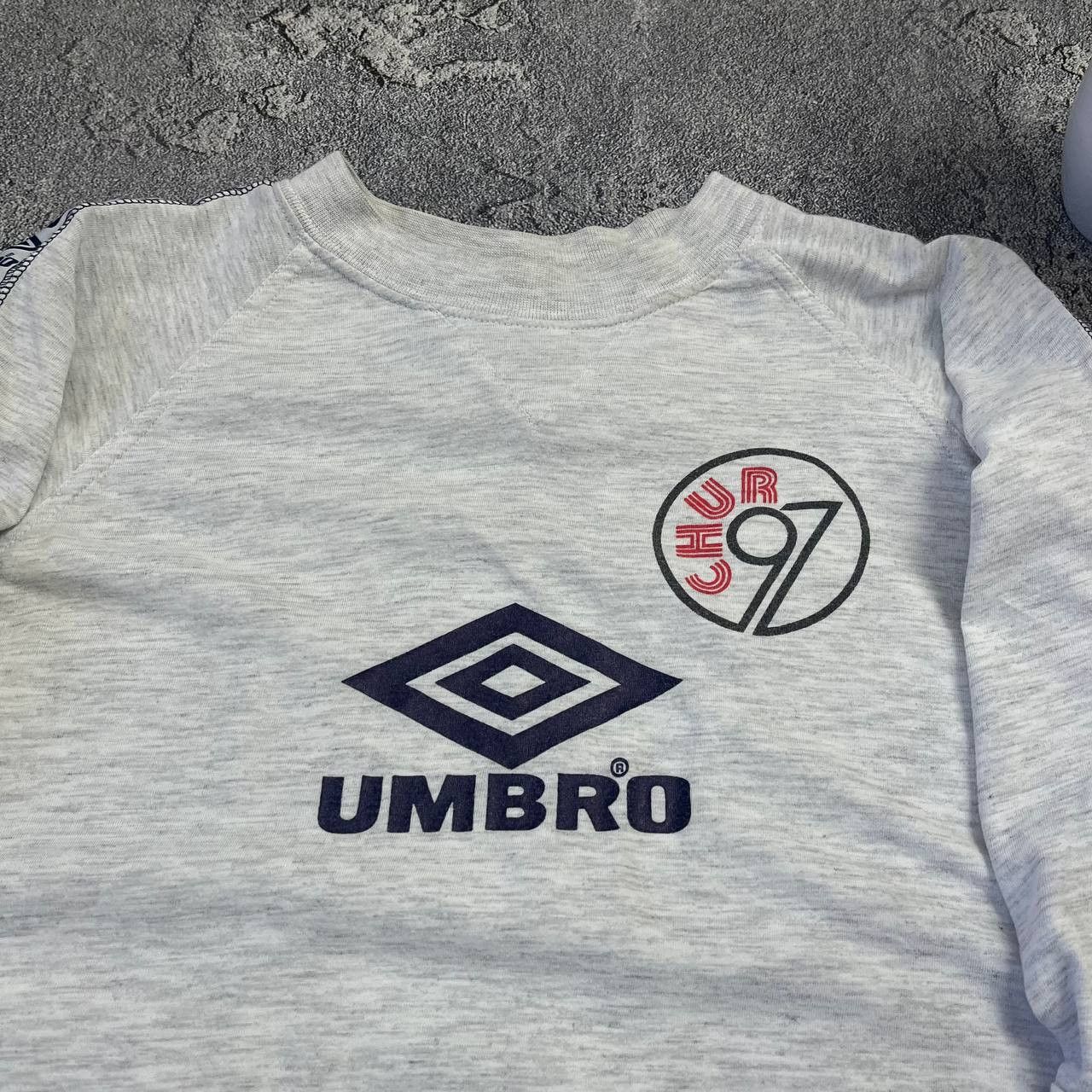Umbro Vintage Umbro Lampass Chur 97 Cotton T-Shirt Mens Size XL Size US XL / EU 56 / 4 - 2 Thumbnail