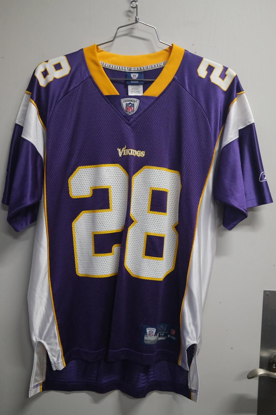 Reebok Reebok Minnesota Vikings Peterson #28 Football Jersey Size ONE SIZE - 1 Thumbnail