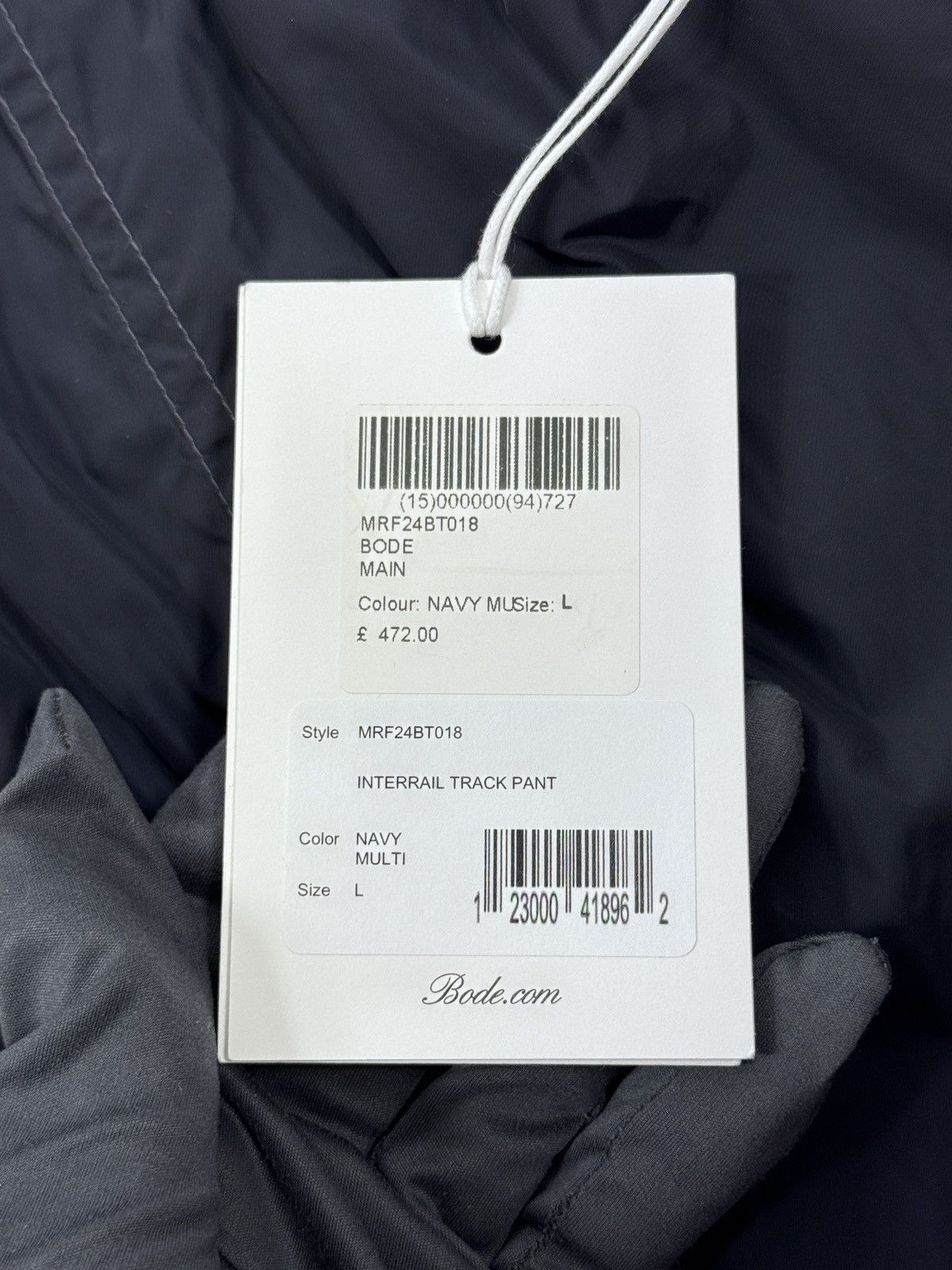 Bode INTERRAIL TRACK PANTS Size US 34 / EU 50 - 12 Thumbnail