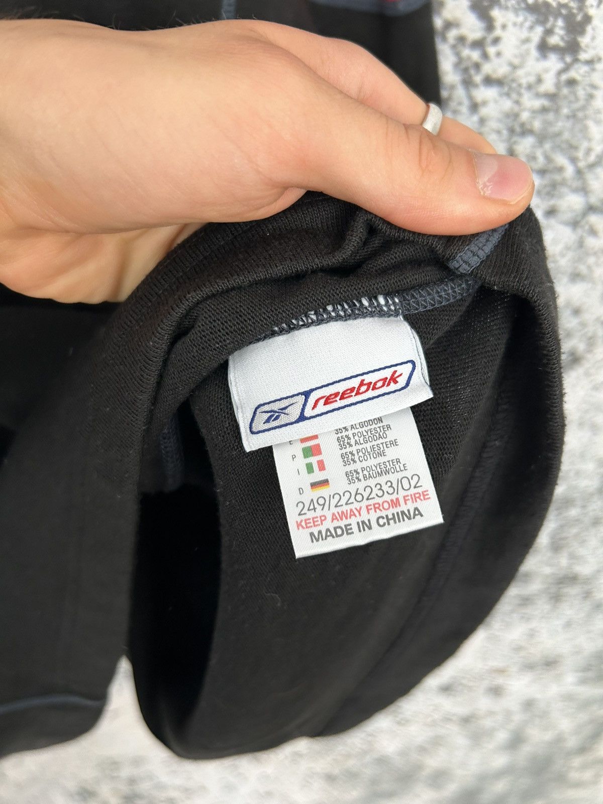 Reebok Vintage Reebok 90s Rugby Jersey Sport Retro Baggy Rap Size US XL / EU 56 / 4 - 6 Thumbnail