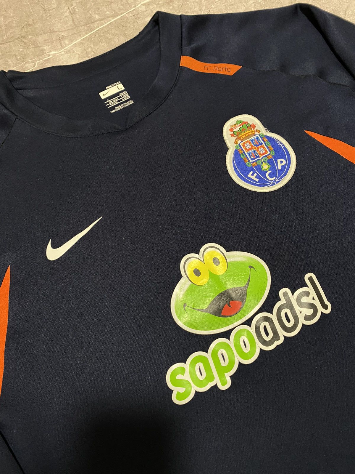 Nike × Vintage Vintage Nike 2007-08 FC Porto Training Soccer Sweatshirt Y2K Size US L / EU 52-54 / 3 - 5 Thumbnail