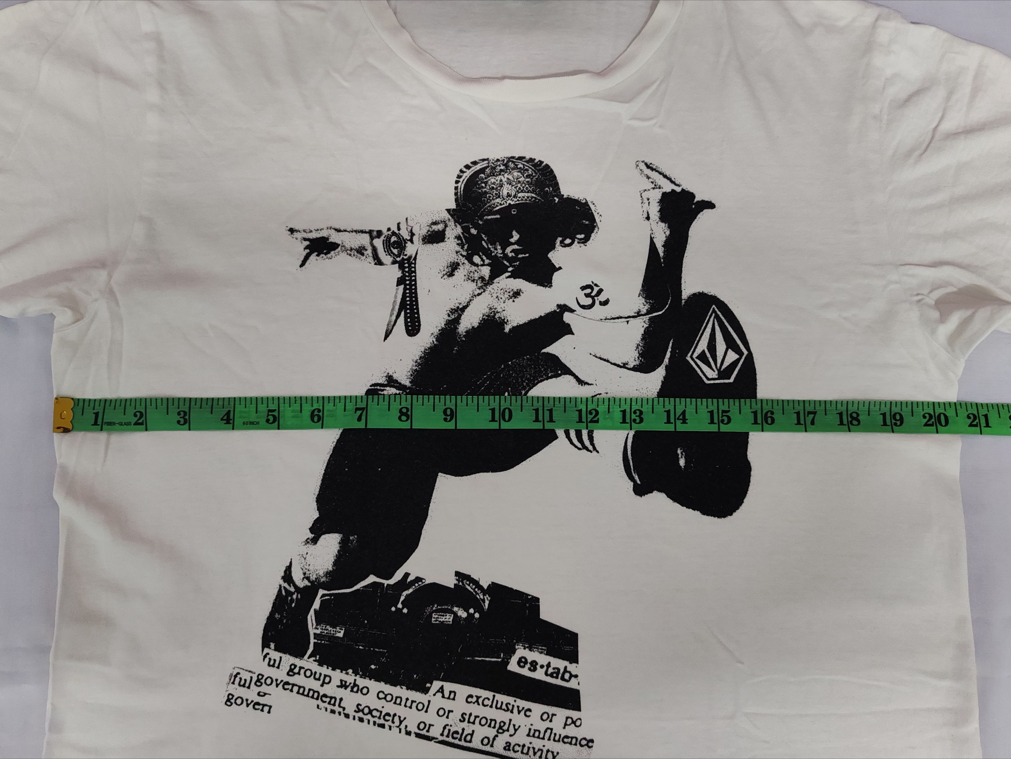 Seditionaries Vintage Volcom Seditionaries Punk Distressed Tee Skateboard Size US L / EU 52-54 / 3 - 5 Thumbnail