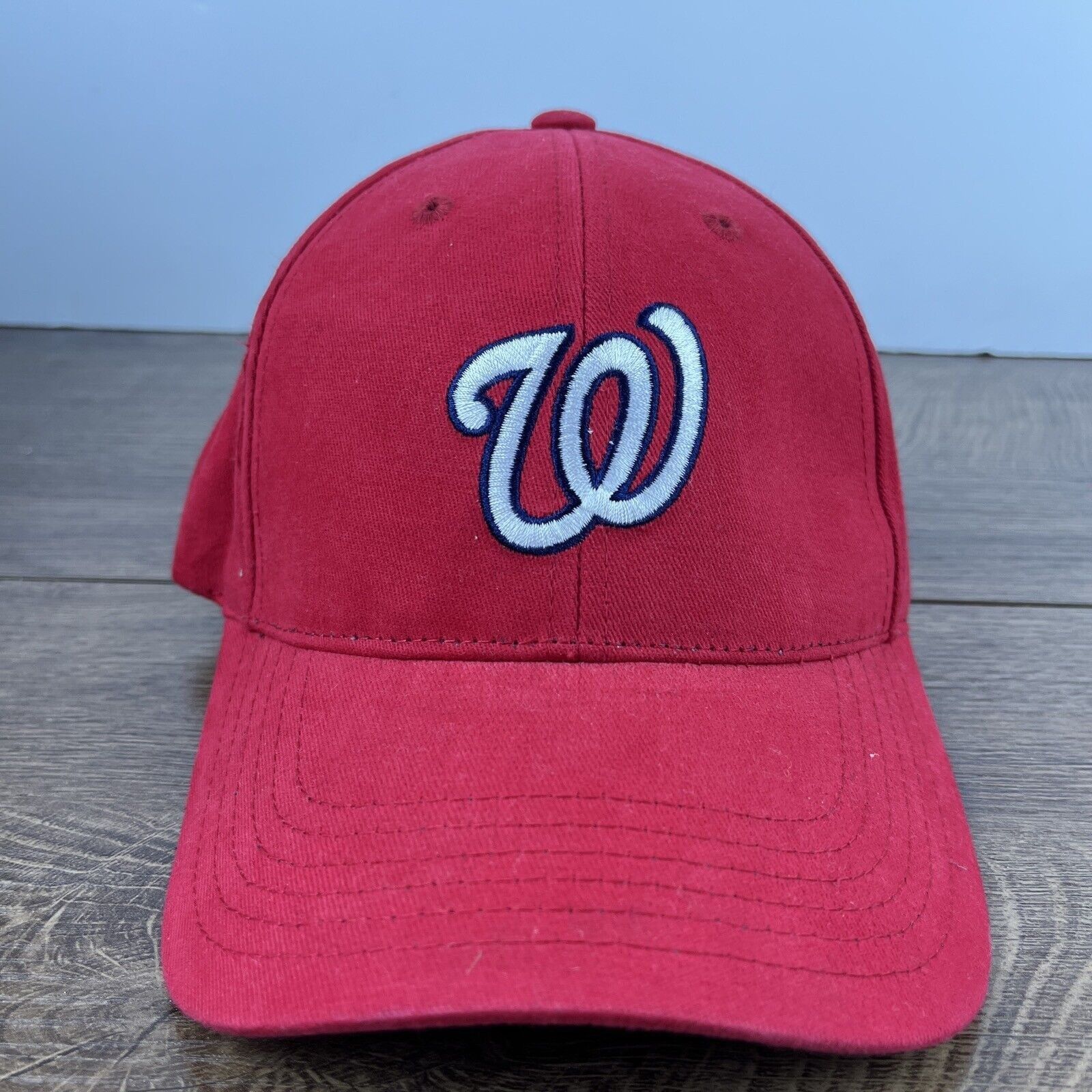 Other Washington Nationals Hat MLB Nats Hat Red Adjustable Hat Adu Size ONE SIZE - 1 Thumbnail