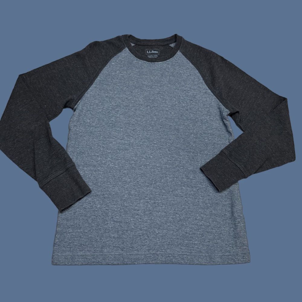 Vintage L.L. Bean Sweater Pullover Men Small Reg Blue Long Sleeve Crew Neck Slightly Fitted Knit Pullover Casual Workwear Size US S / EU 44-46 / 1 - 1 Thumbnail