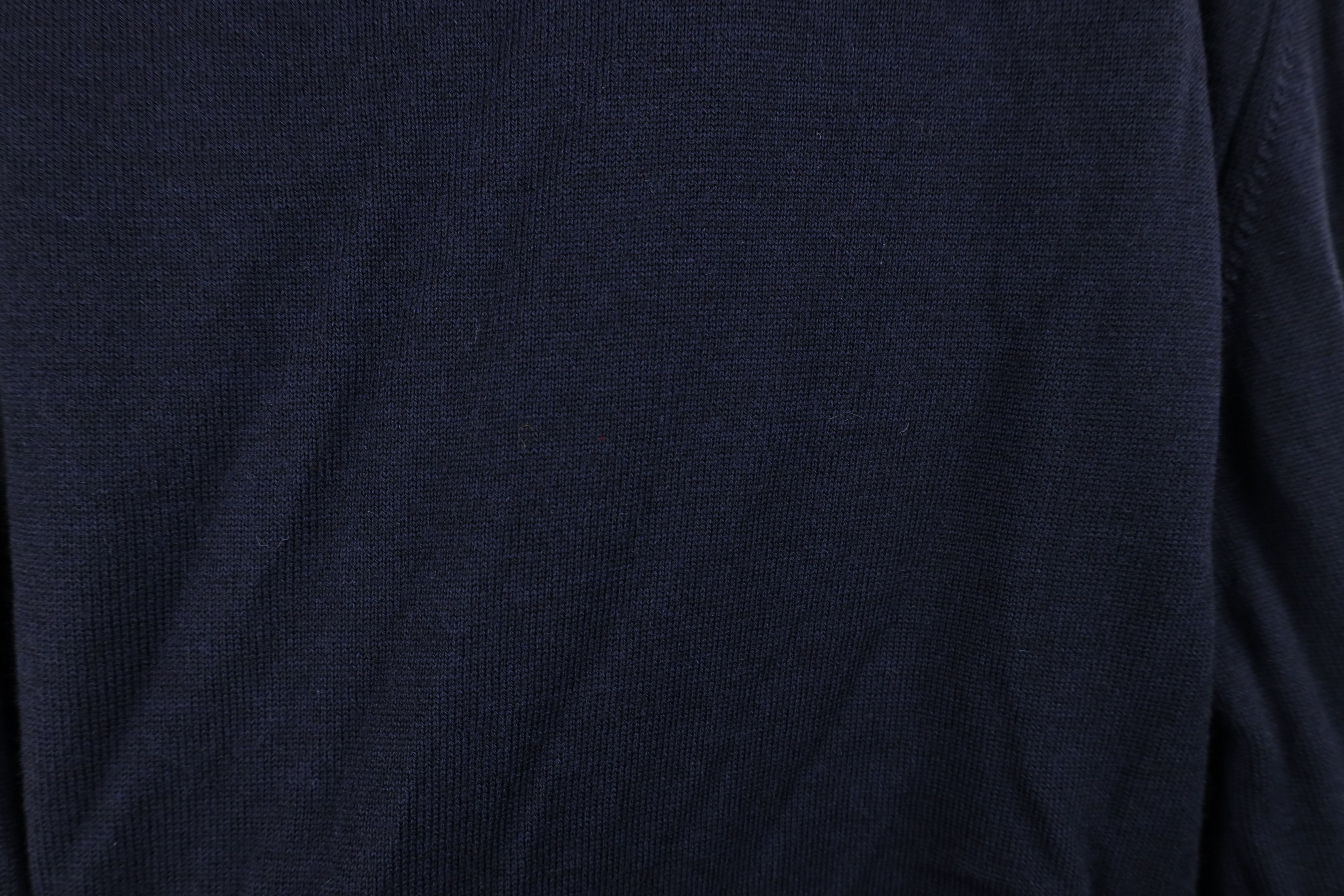 Brooks Brothers Vintage Brooks Brothers Blank Merino Wool Knit Polo Sweater Size US XL / EU 56 / 4 - 11 Thumbnail