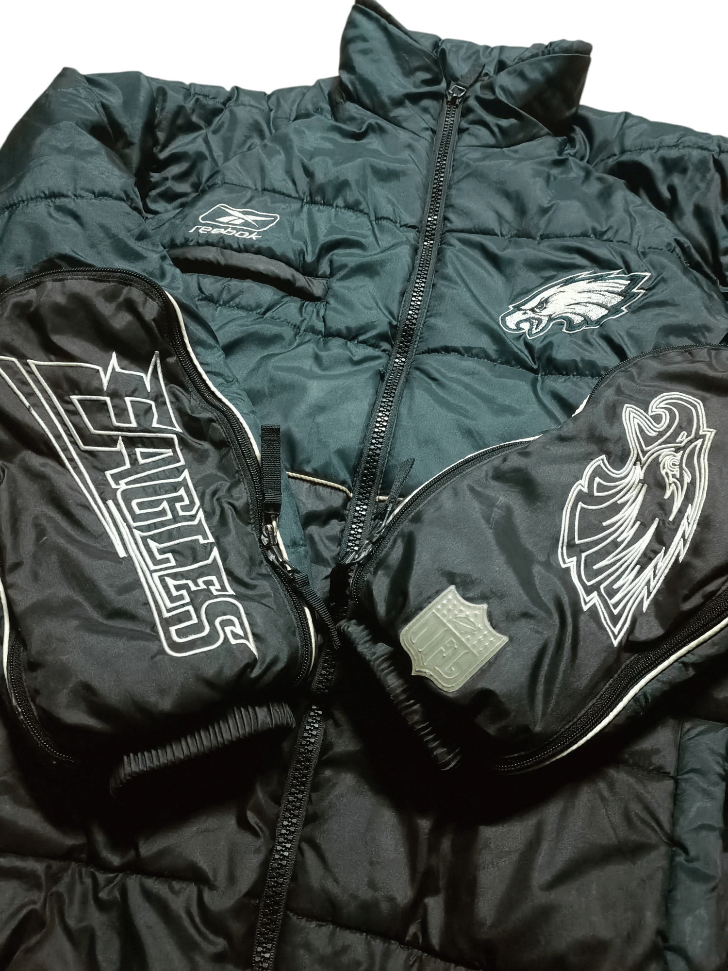 NFL PHILADELPHIA EAGLES JACKET x NFL x REEBOK x VINTAGE Size US XL / EU 56 / 4 - 6 Thumbnail