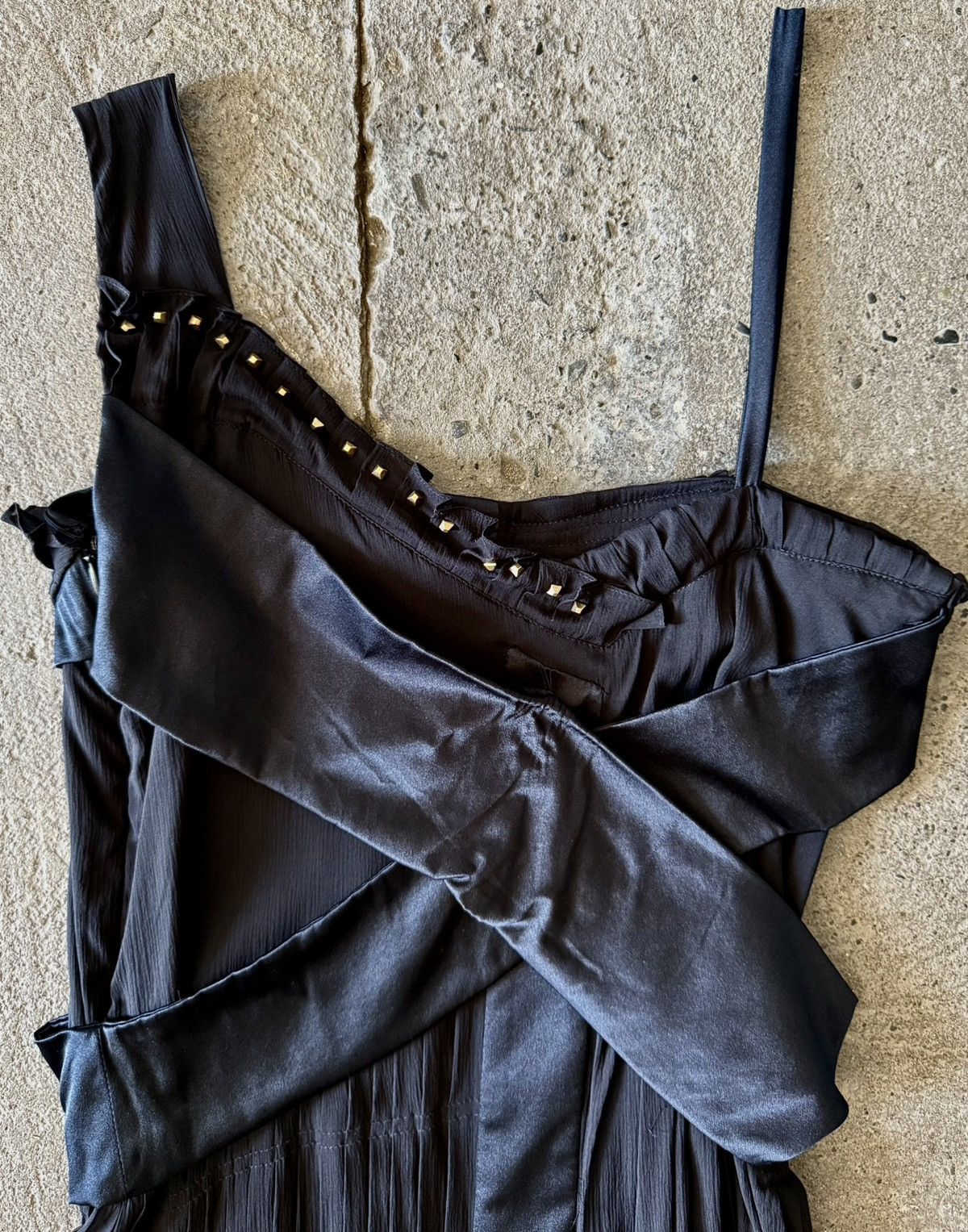 Gucci Gucci - Tom Ford - FW2003 - Cut out Silk - Evening dress Size XS / US 0-2 / IT 36-38 - 17 Thumbnail