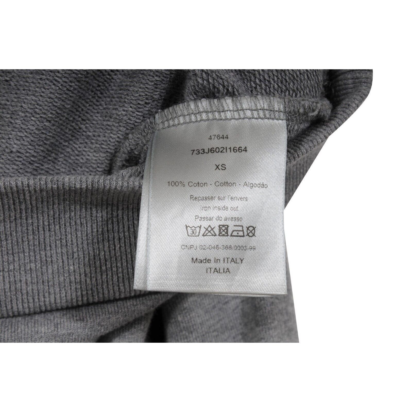 Dior HARDIOR Grey Green Logo Sweater Size US XS / EU 42 / 0 - 6 Thumbnail