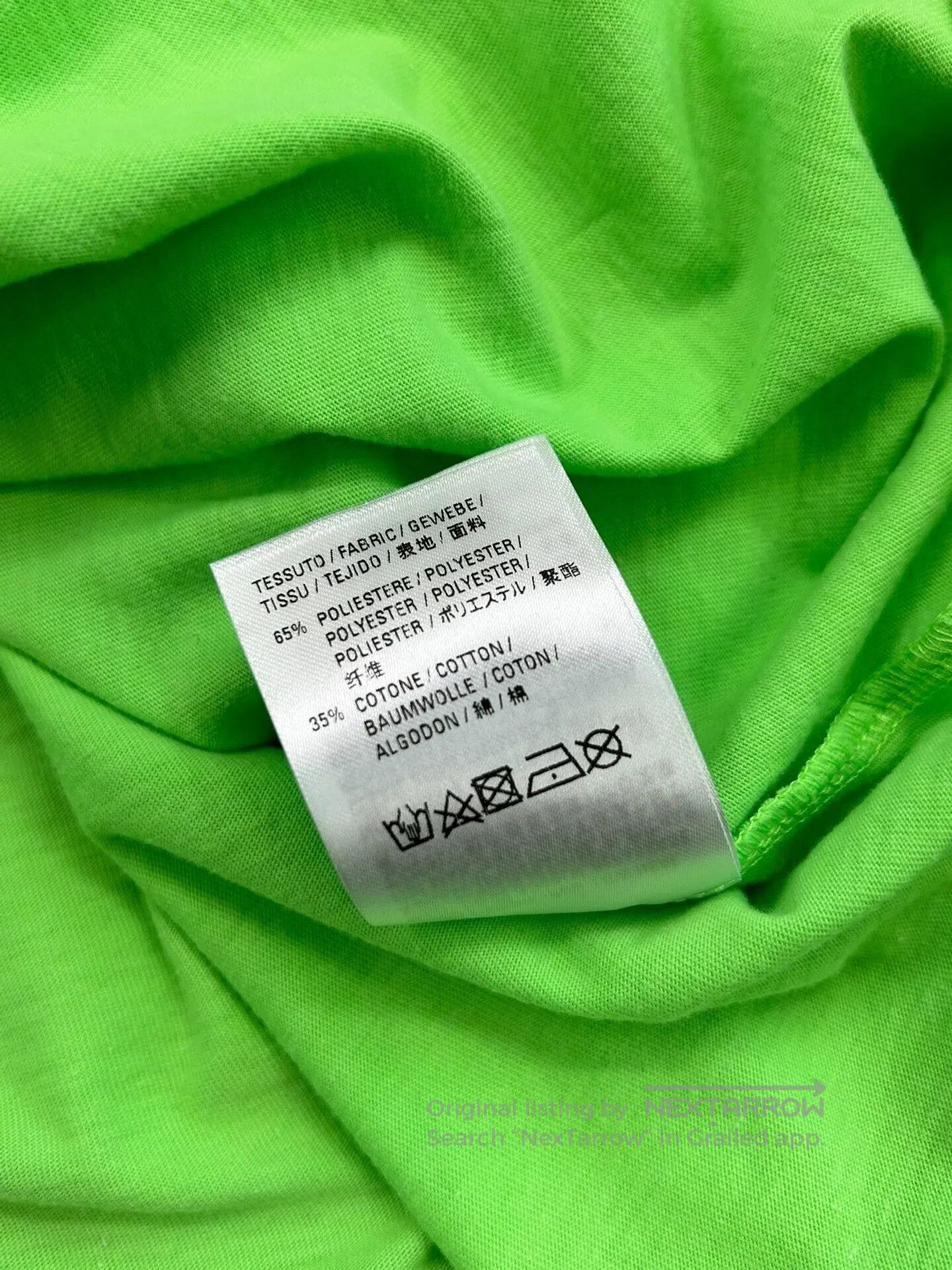 Balenciaga Balenciaga Fluorescent Green Short. Size S / US 4 / IT 40 - 7 Thumbnail