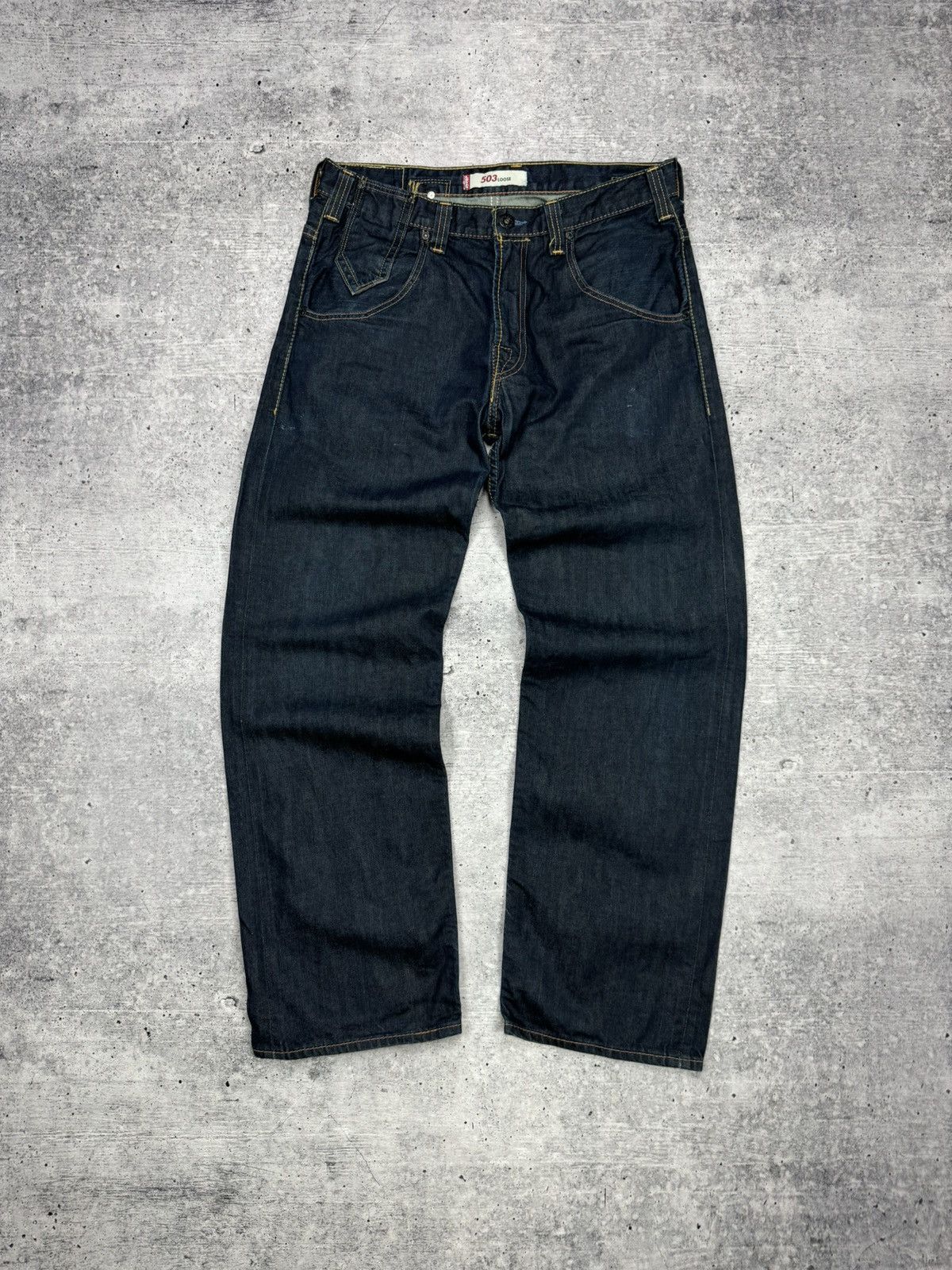 Levis 503 loose fit jeans sale