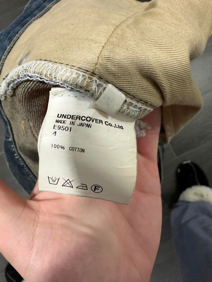 Undercover Undercover 68 Blue Yarn Jeans Size US 34 / EU 50 - 15 Thumbnail