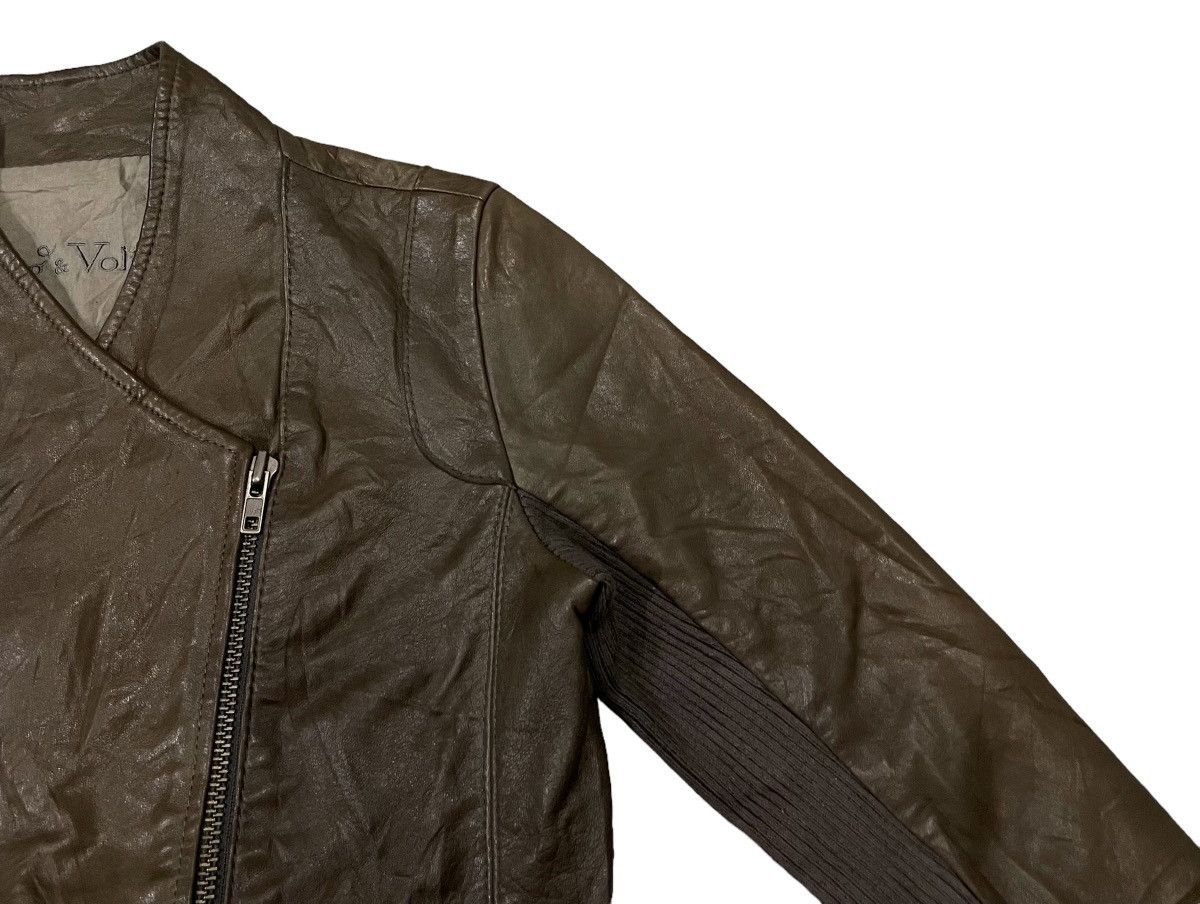 Zadig & Voltaire Vintage Zadig & Voltaire Lukas Lamb Leather Jacket Size XS / US 0-2 / IT 36-38 - 2 Thumbnail