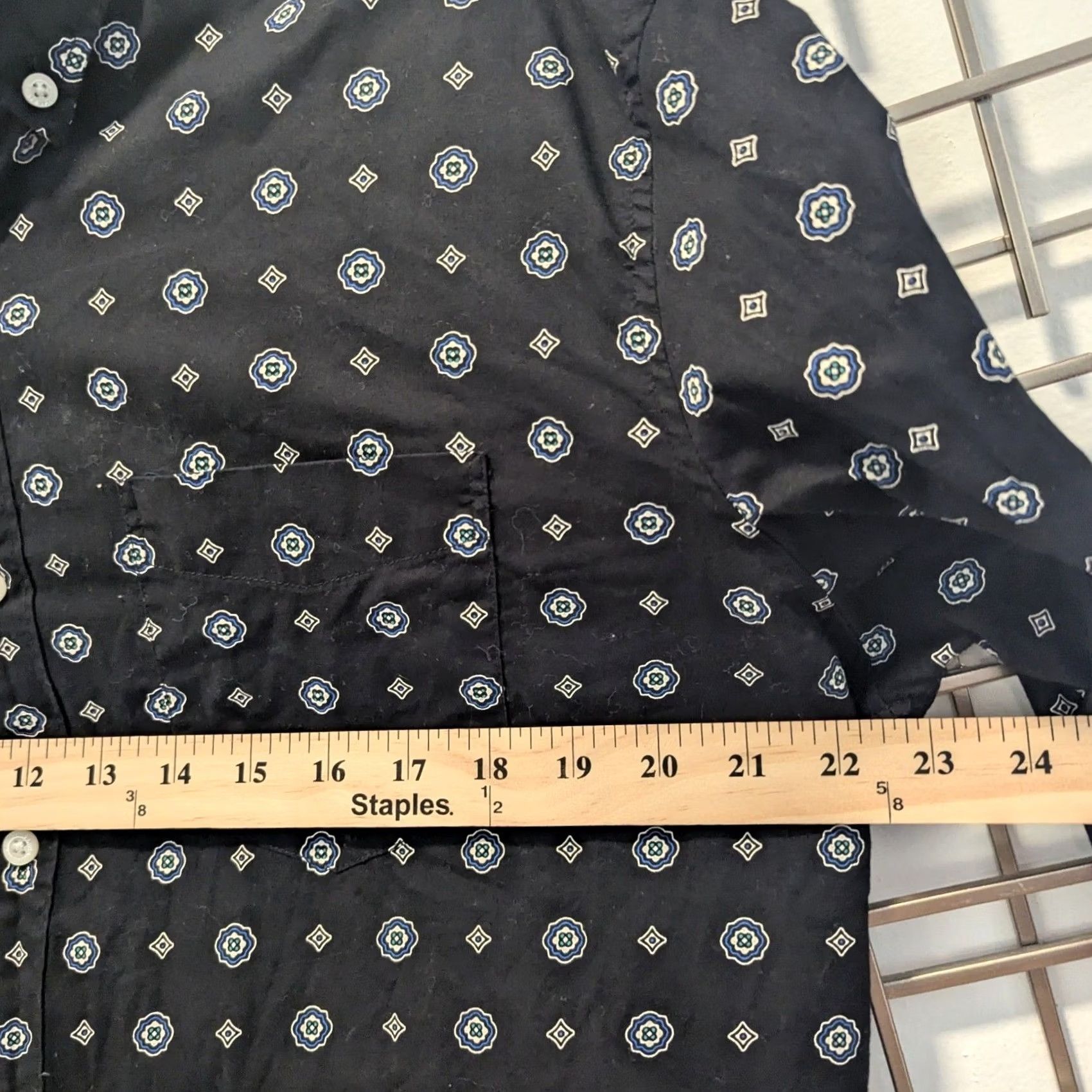 American Eagle Outfitters American Eagle Shirt Men's Classic Fit Geometric Print Retro L Size US L / EU 52-54 / 3 - 3 Thumbnail