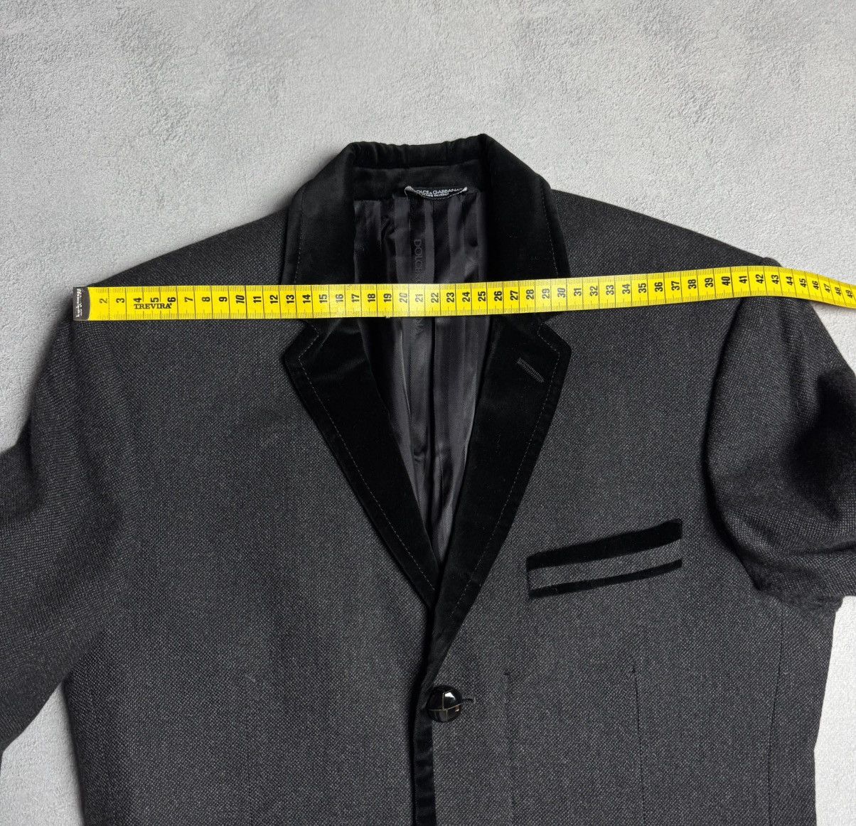 Dolce & Gabbana Dolce Gabbana Women’s Angora Wool V-Neck Blazer Jacket Size 44S - 22 Thumbnail