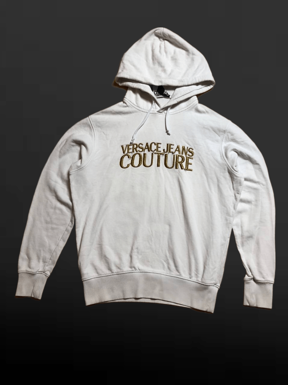 Versace Jeans Couture Versace Jeans Couture logo Hoodie White Gold Size US XS / EU 42 / 0 - 1 Thumbnail