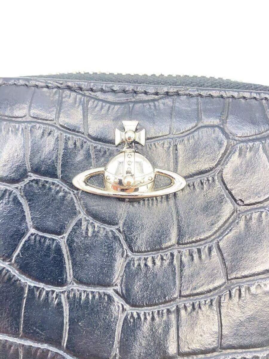 Vivienne Westwood Crocodile Embossed Orb Zip Wallet Size ONE SIZE - 4 Thumbnail