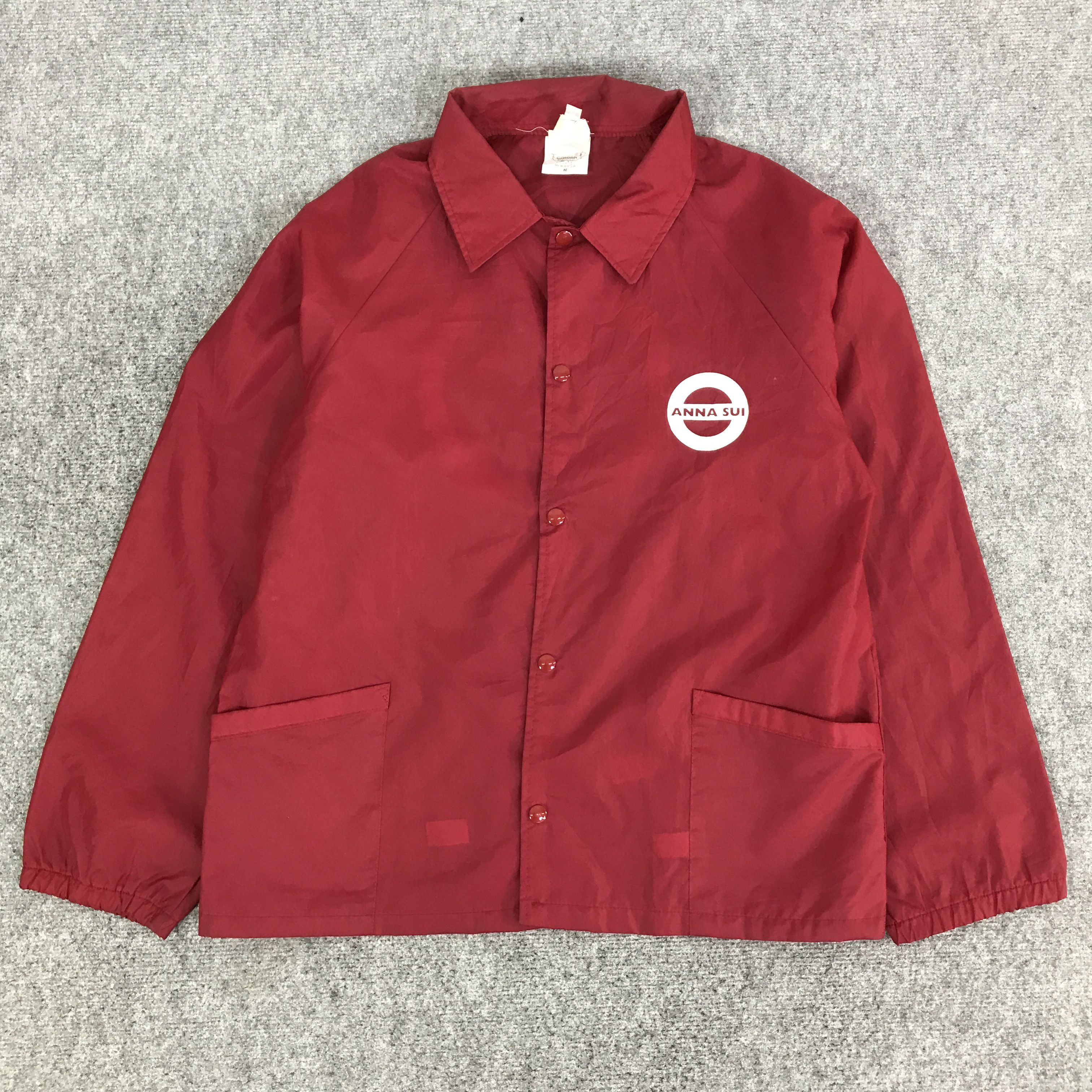 Vintage ANNA SUI WINDBREAKER SNAP BUTTON JACKET K103B3 Size US M / EU 48-50 / 2 - 2 Thumbnail