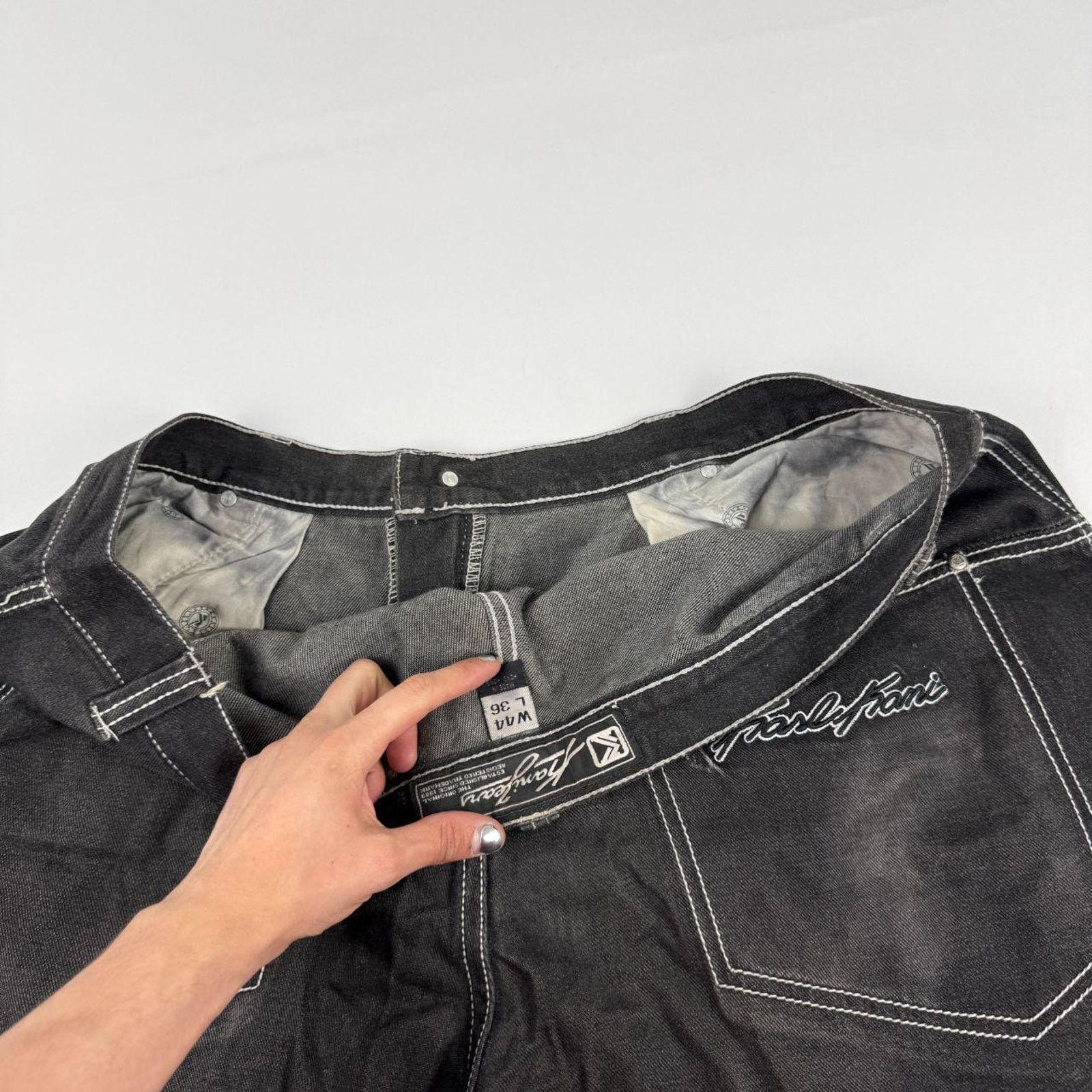 00s archive baggy wide denim fade archive EDWIN fade baggy wide 