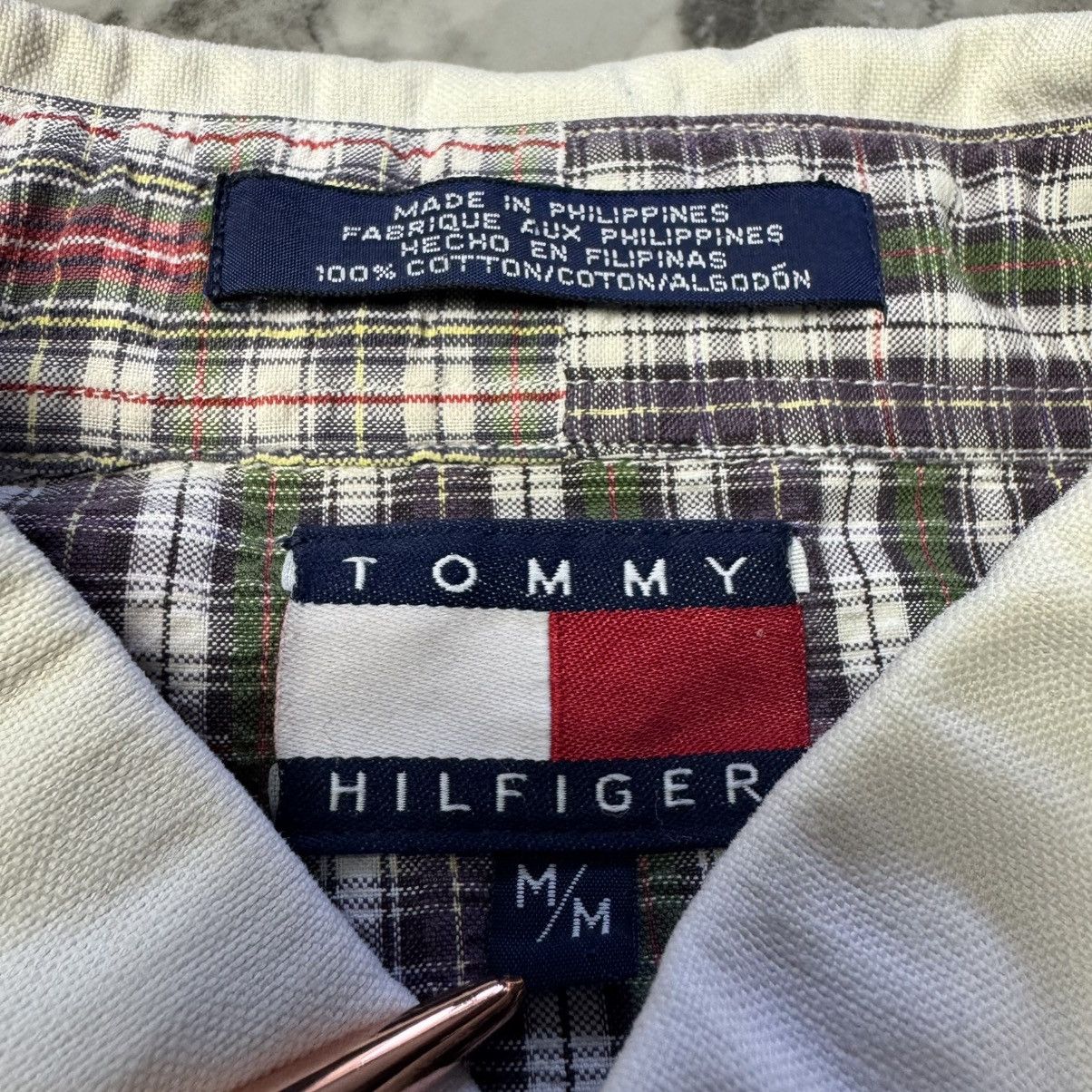 Tommy Hilfiger × Vintage Tommy Hilfiger Shirt vintage Size US M / EU 48-50 / 2 - 5 Thumbnail