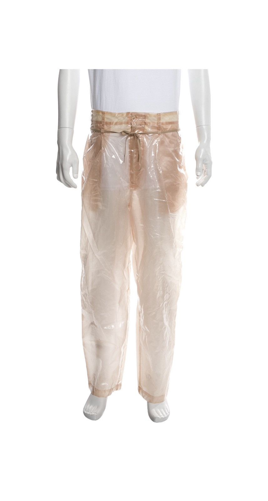 🍑 Doublet Peach Huzz Transparent See Through Pants