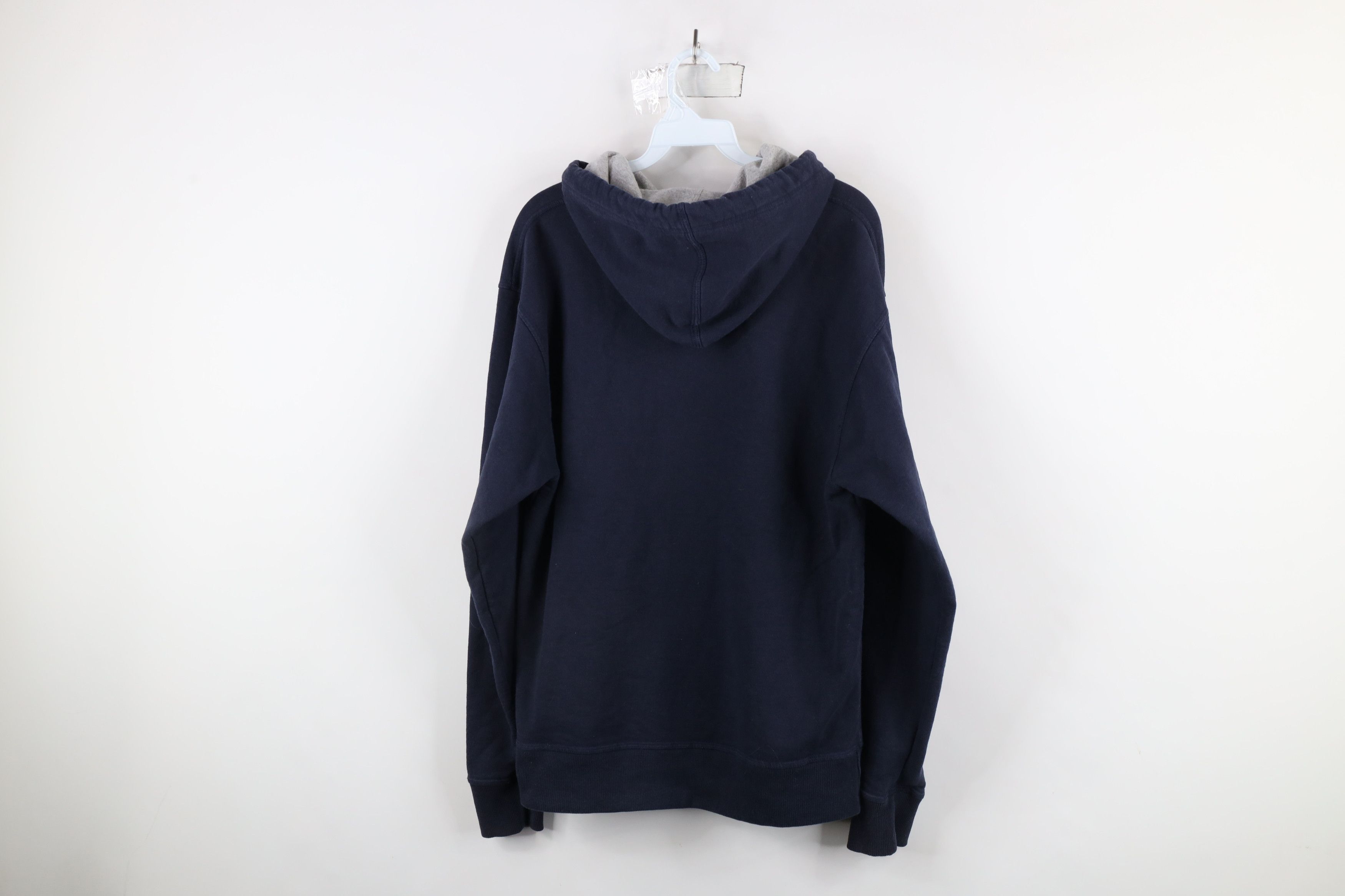 Champion × Vintage Vintage Champion Classic Logo Hoodie Sweatshirt Navy Blue Size US M / EU 48-50 / 2 - 10 Thumbnail