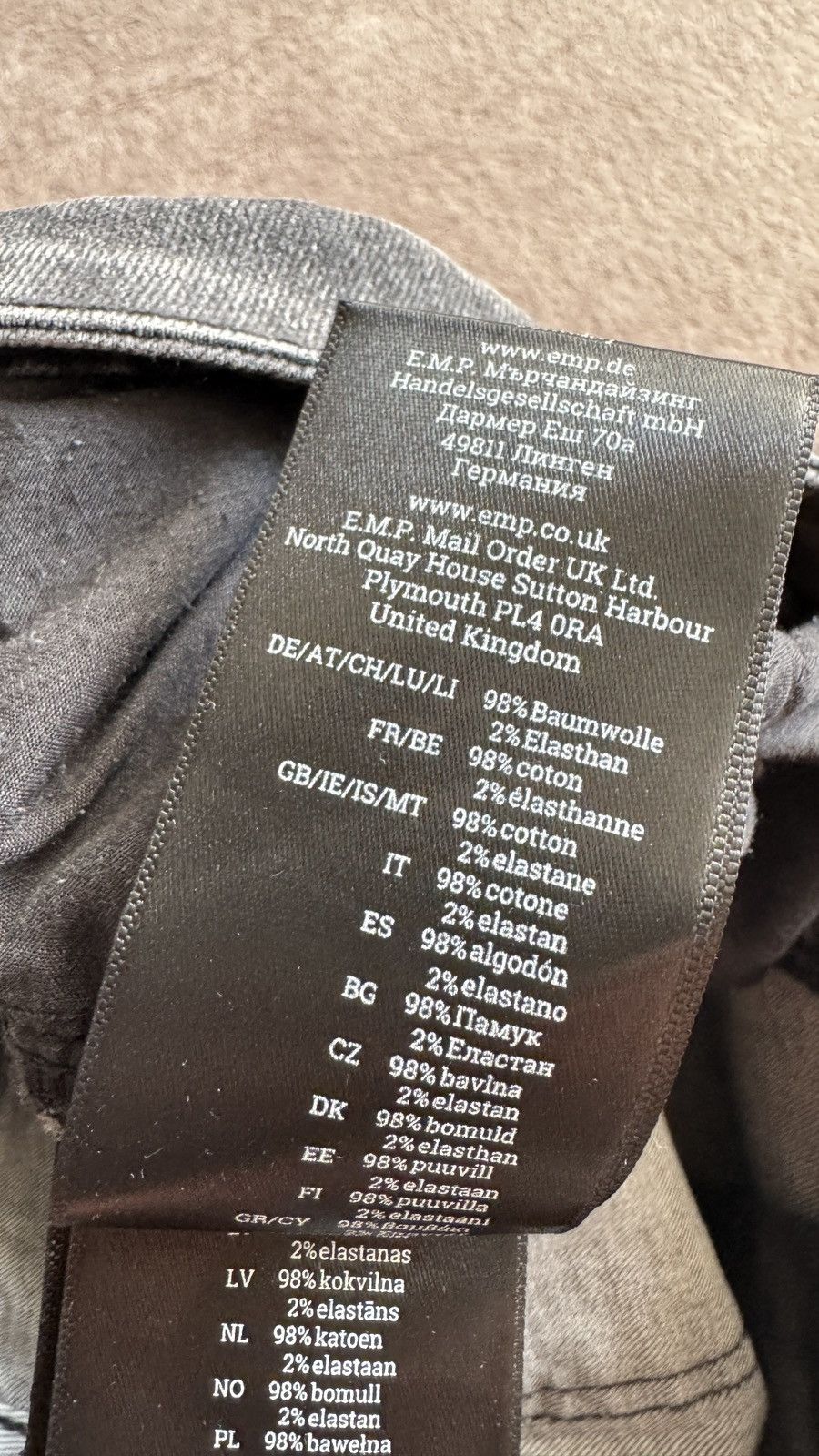 If Six Was Nine Rock Rabel Crazy Ripped Faded Jean Y2K LGB ifsixwasnine vibe Size US 32 / EU 48 - 6 Thumbnail