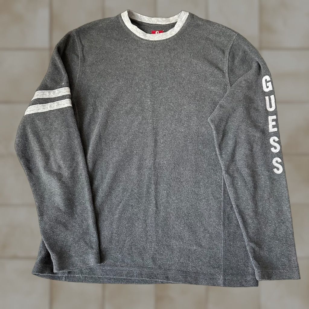 Guess VINTAGE GUESS Sweater Shirt? Size US L / EU 52-54 / 3 - 1 Thumbnail