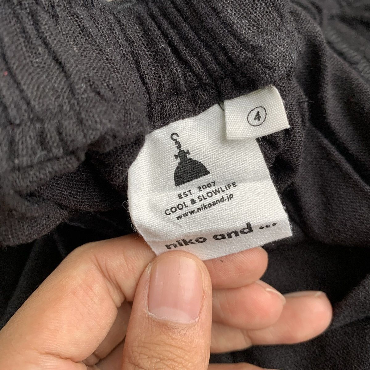 Japanese Brand × Vintage Rare Japanese Niko And... Yohji Style Hakama Linen Pants Size US 32 / EU 48 - 8 Thumbnail