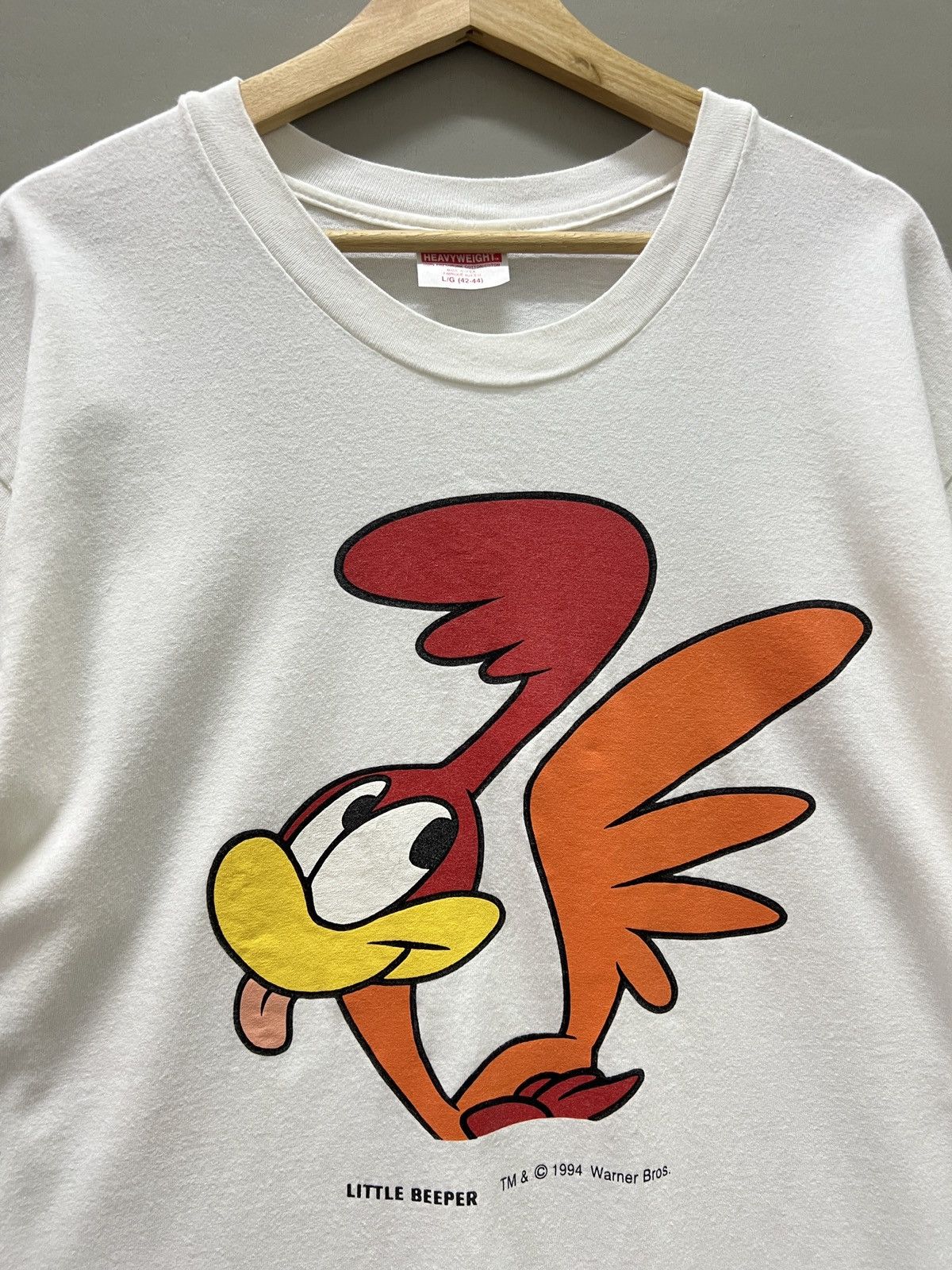 Vintage Vintage 90s Little Beeper Warner bros single stitch tees Size US L / EU 52-54 / 3 - 2 Thumbnail