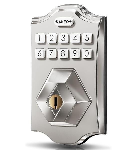 NBDN Nobrandedon Keyless Entry Door Lock Deadbolt Keypad 2 KeysAutoLock Size ONE SIZE - 1 Thumbnail