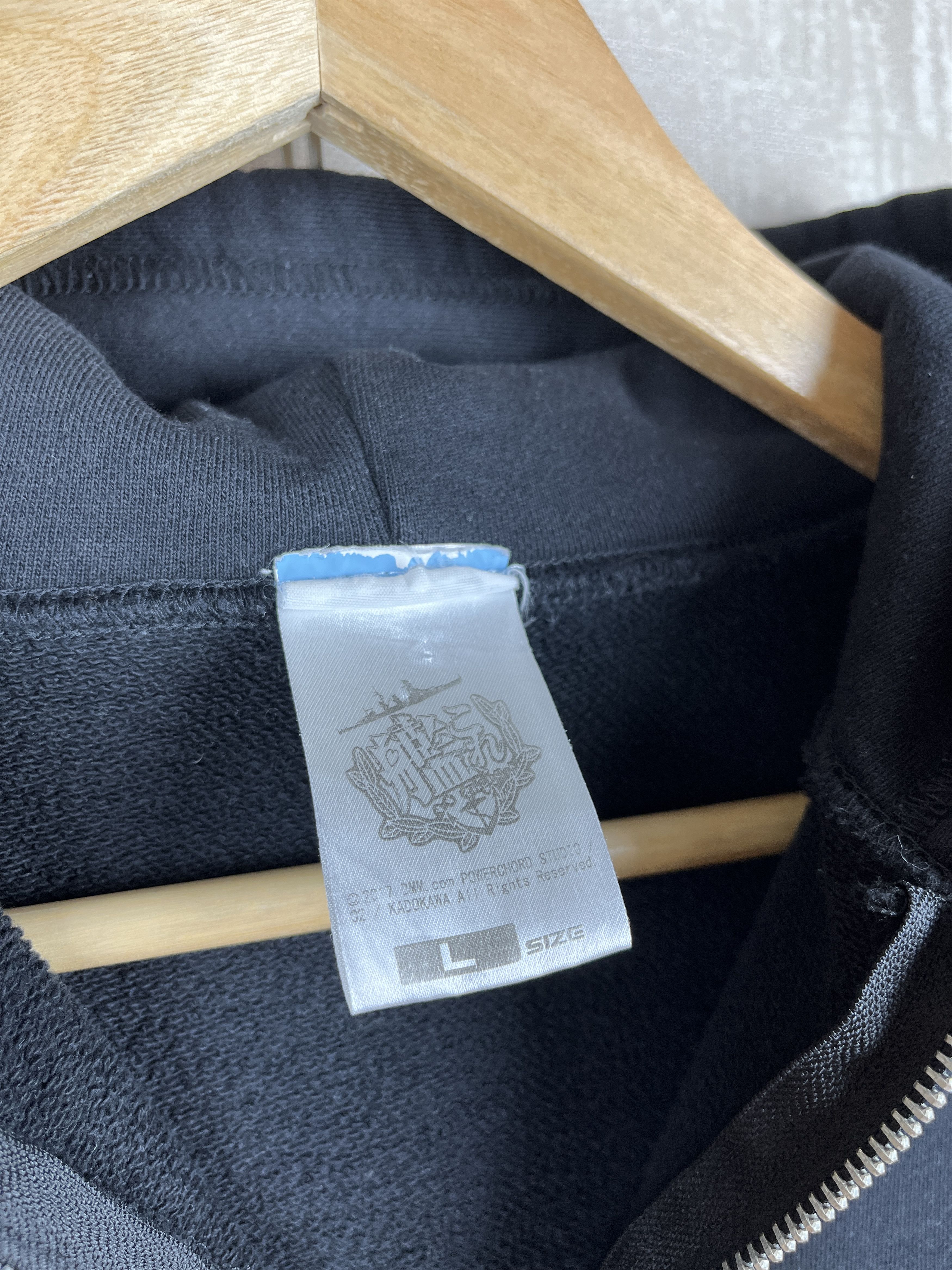 Anime Cospa Kantai Northern Princess "Go Back" Full Zip Hoodie Size US L / EU 52-54 / 3 - 11 Thumbnail