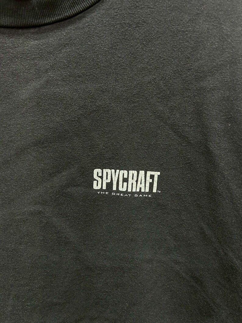 Playstation Vintage 90s Spycraft : The Great Game tshirt size XL Size US XL / EU 56 / 4 - 5 Thumbnail