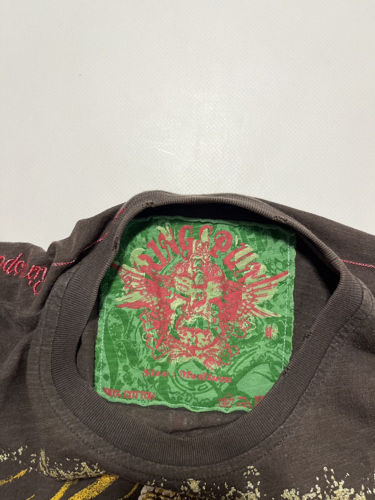 Ringspun Vintage Ringspun Iron Maiden Single Stitch Y2K Rock tee Size US M / EU 48-50 / 2 - 3 Thumbnail