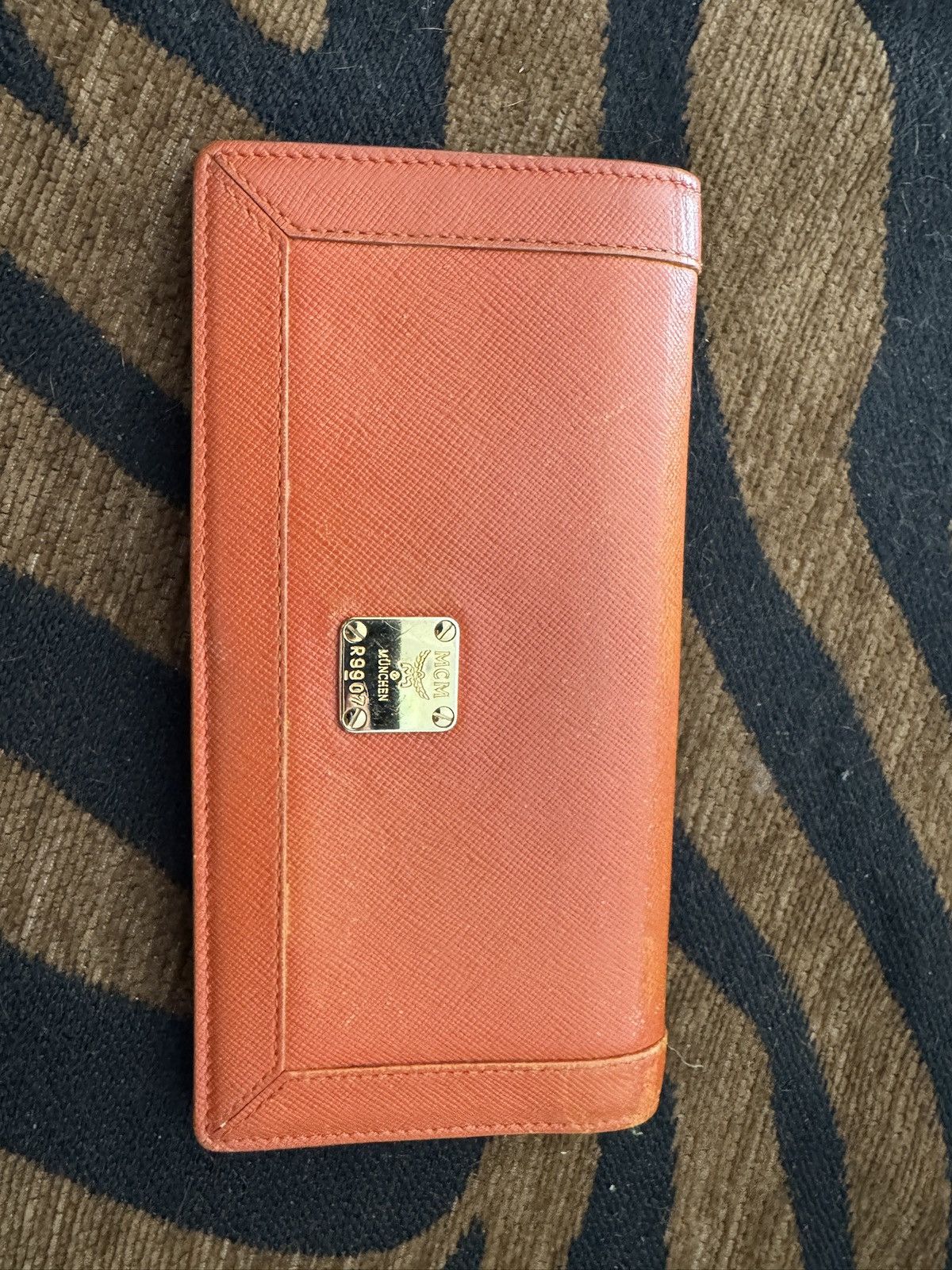 MCM MCM orange long wallet with free COA Size ONE SIZE - 4 Thumbnail